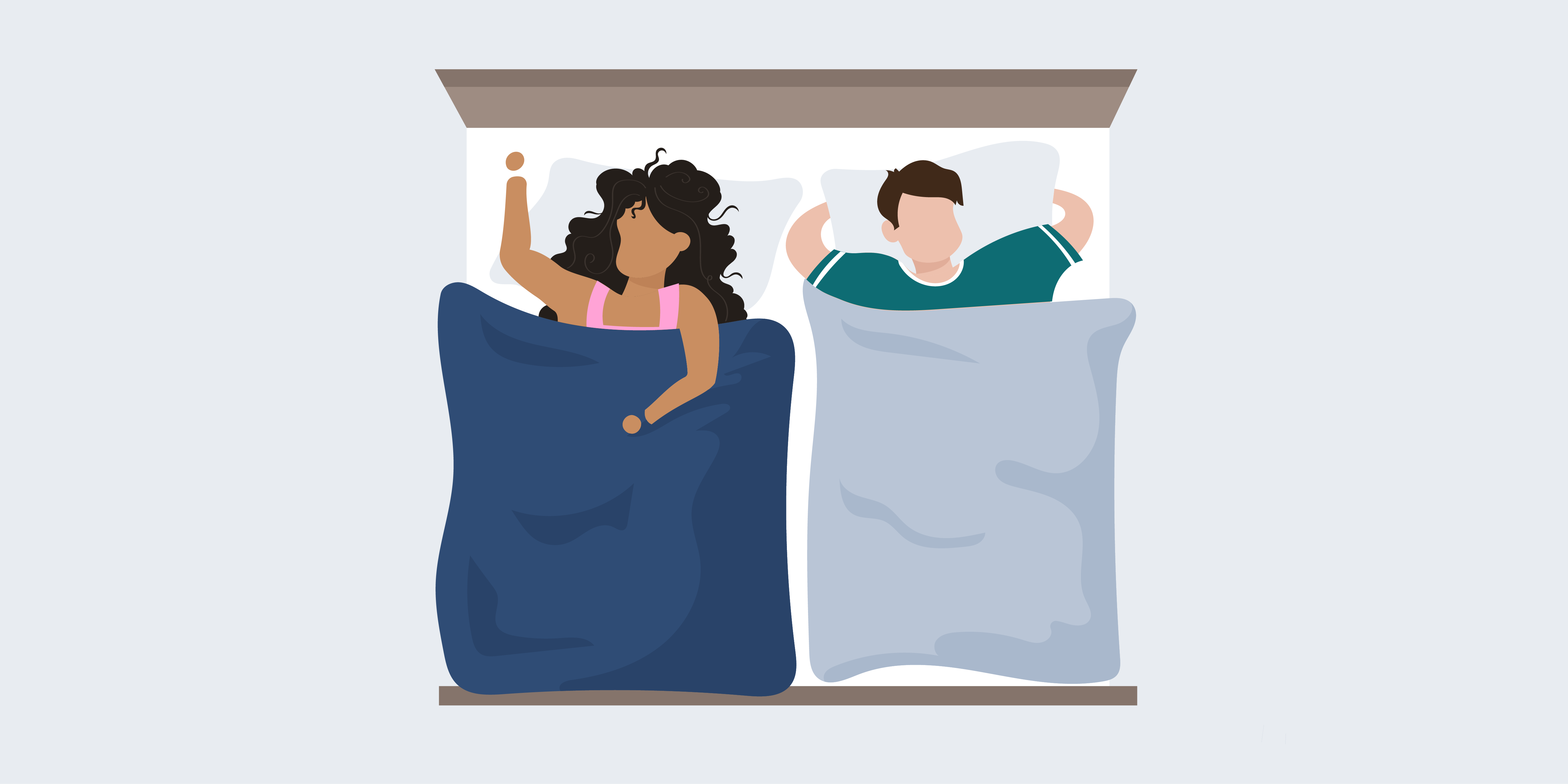Have you tried the Scandinavian Sleep Method?