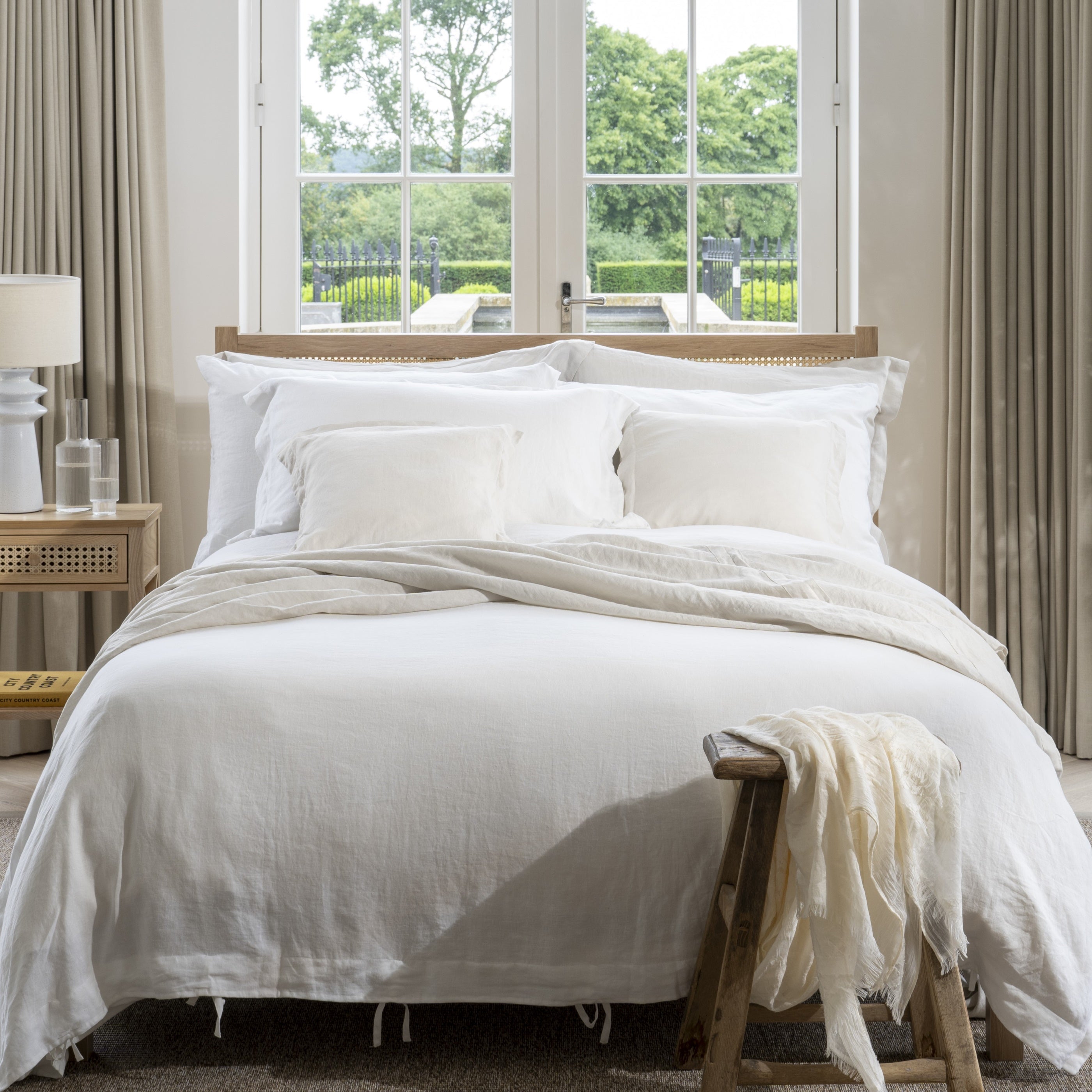 White Bedding