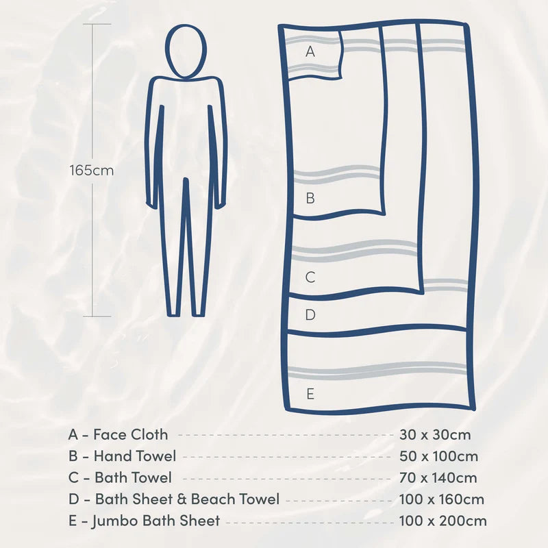 Taupe Egyptian Cotton Face Cloth