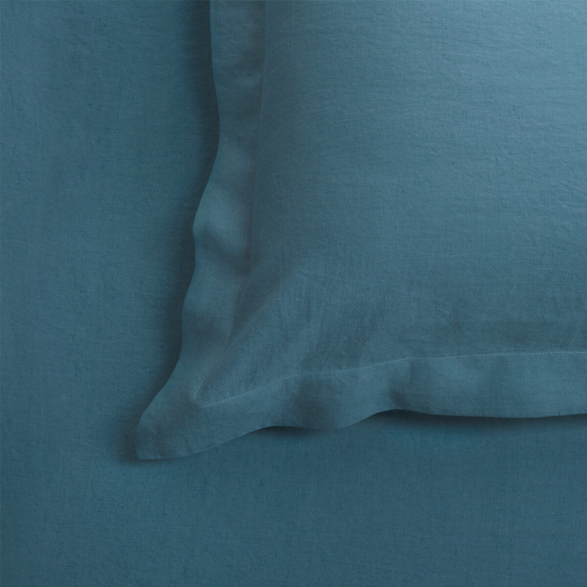Teal French Linen Bed Sets