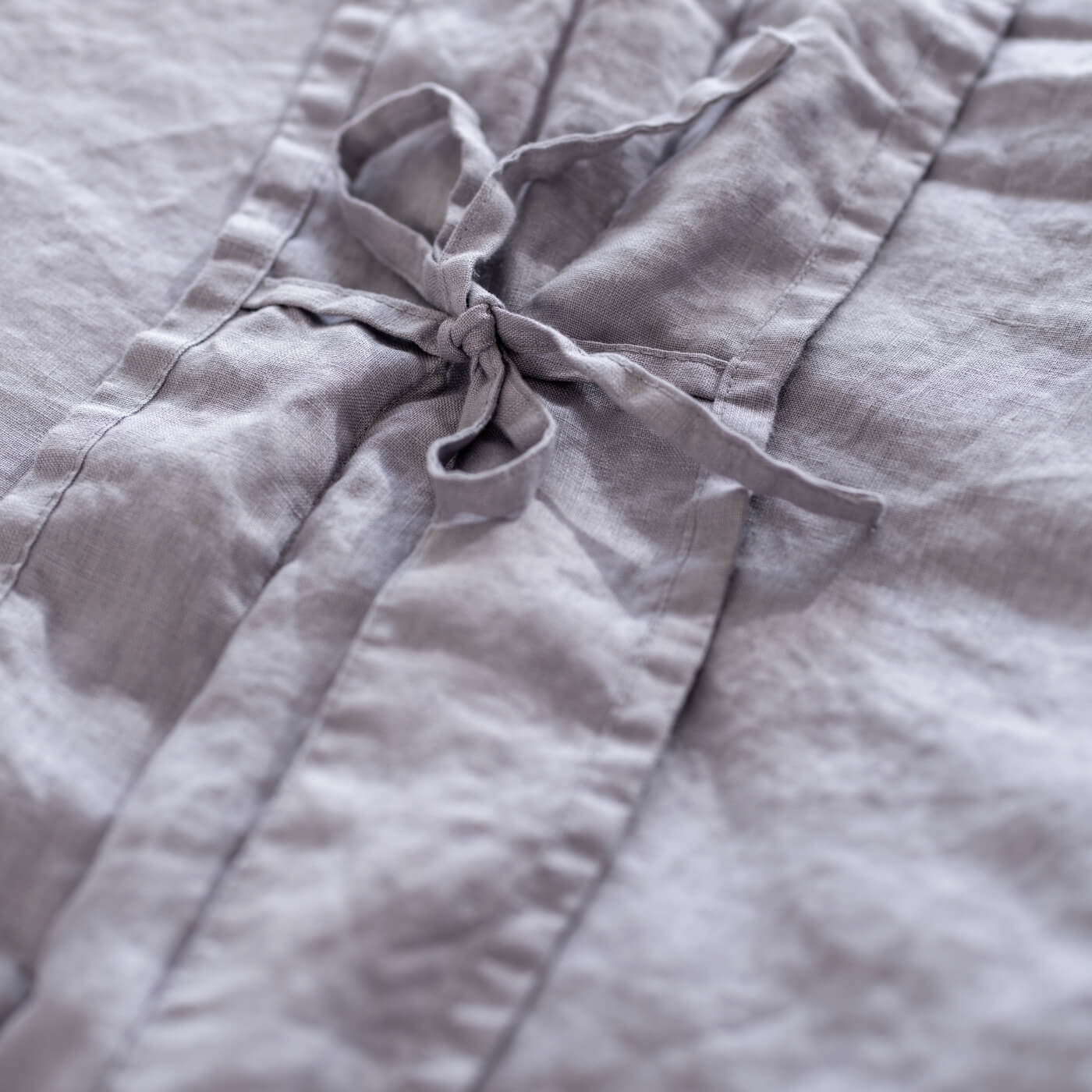 Lavender French Linen Duvet Cover