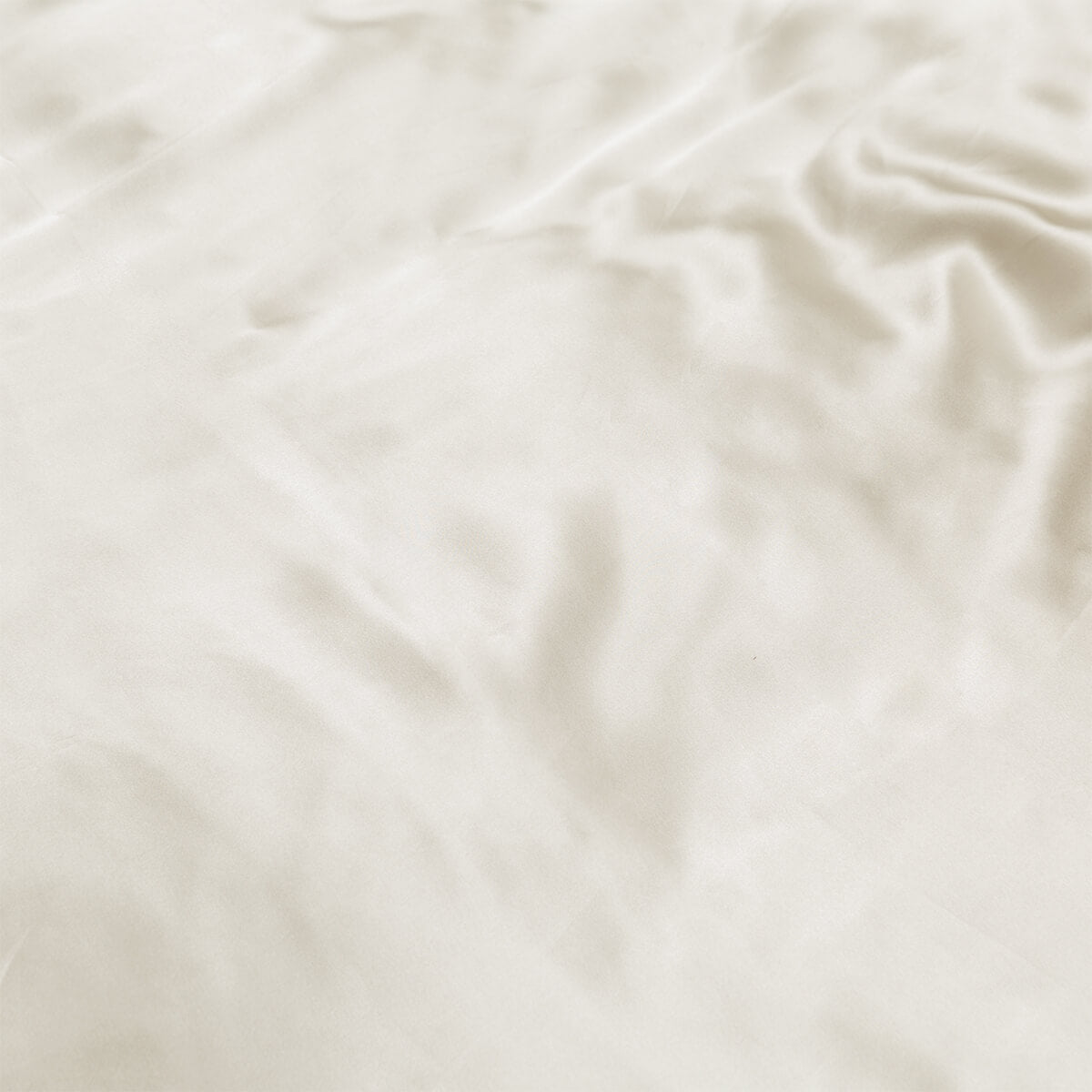 Ivory Mulberry Silk Bed Linen Fitted Sheet (Standard)