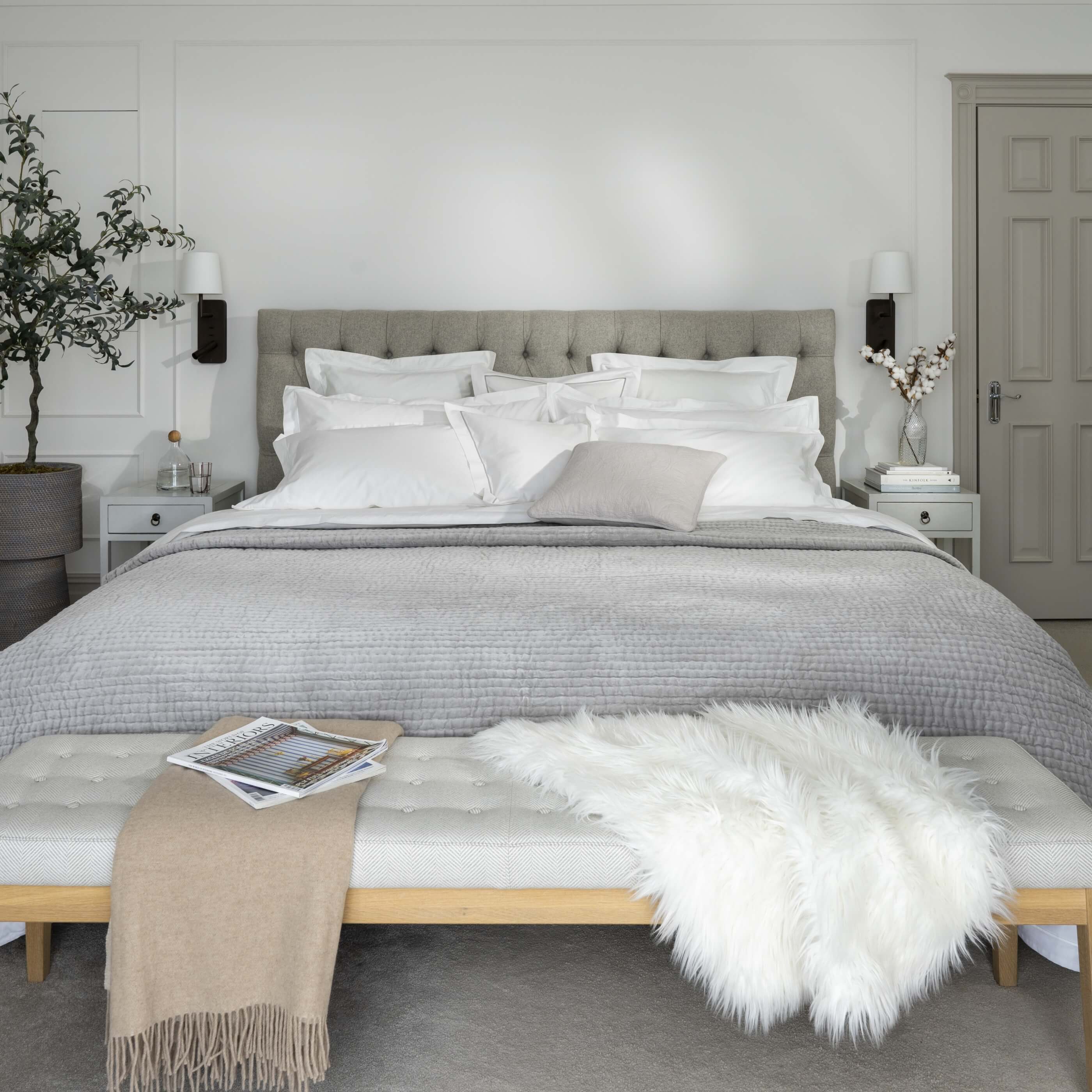 White 600TC Egyptian Cotton Duvet Cover
