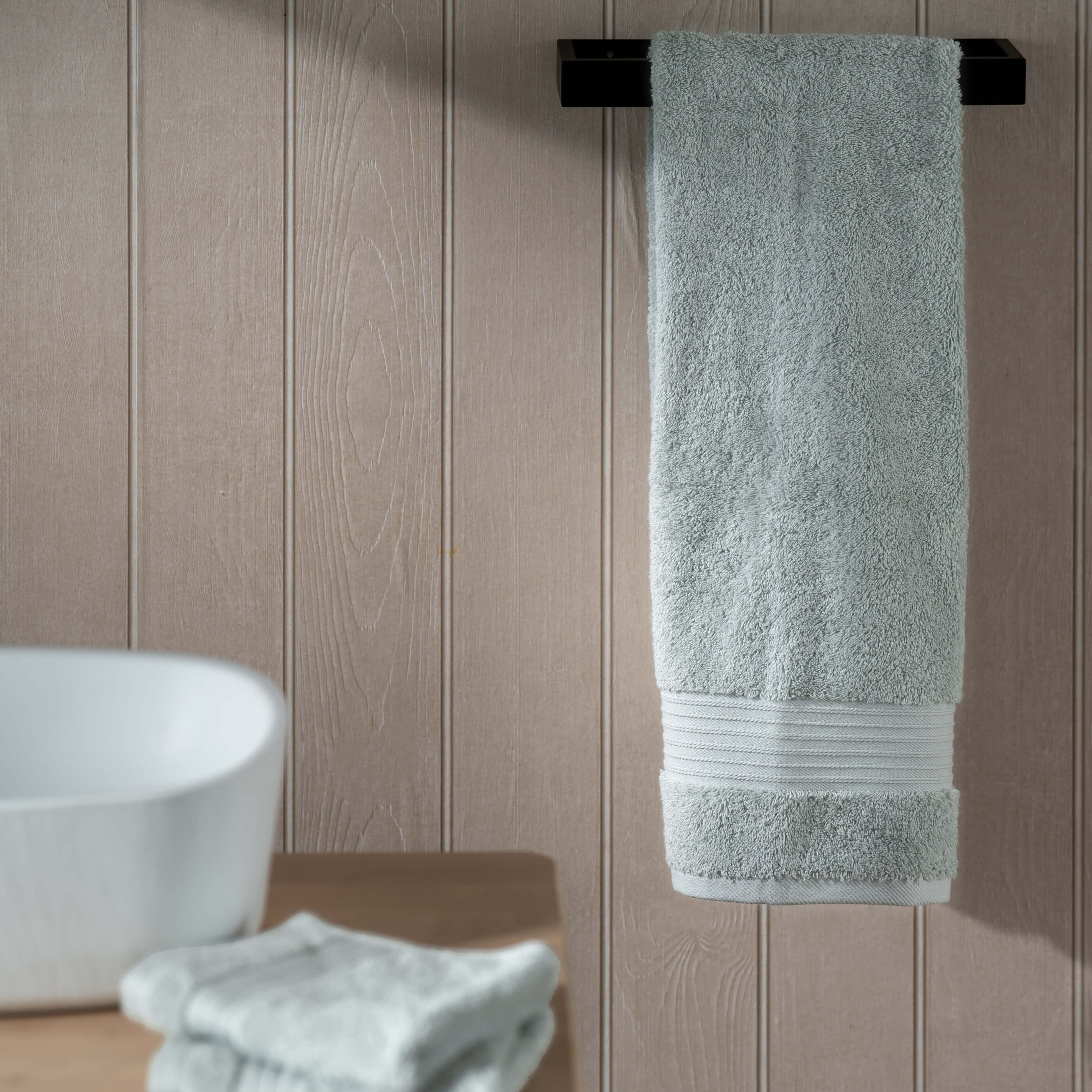 Mineral Blue Egyptian Cotton Hand Towel