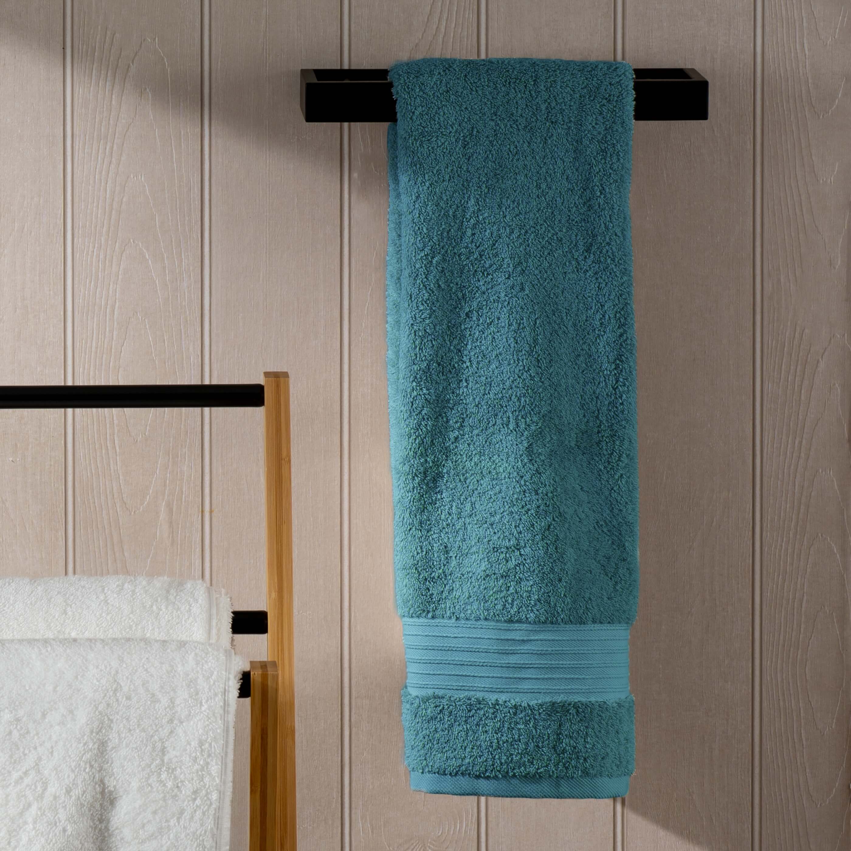 Teal Egyptian Cotton Hand Towel