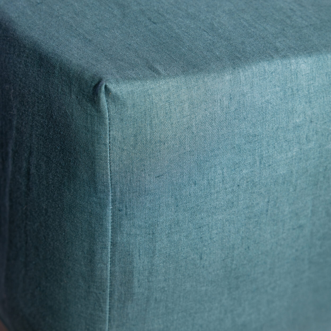 Forest Green French Linen Duvet Cover