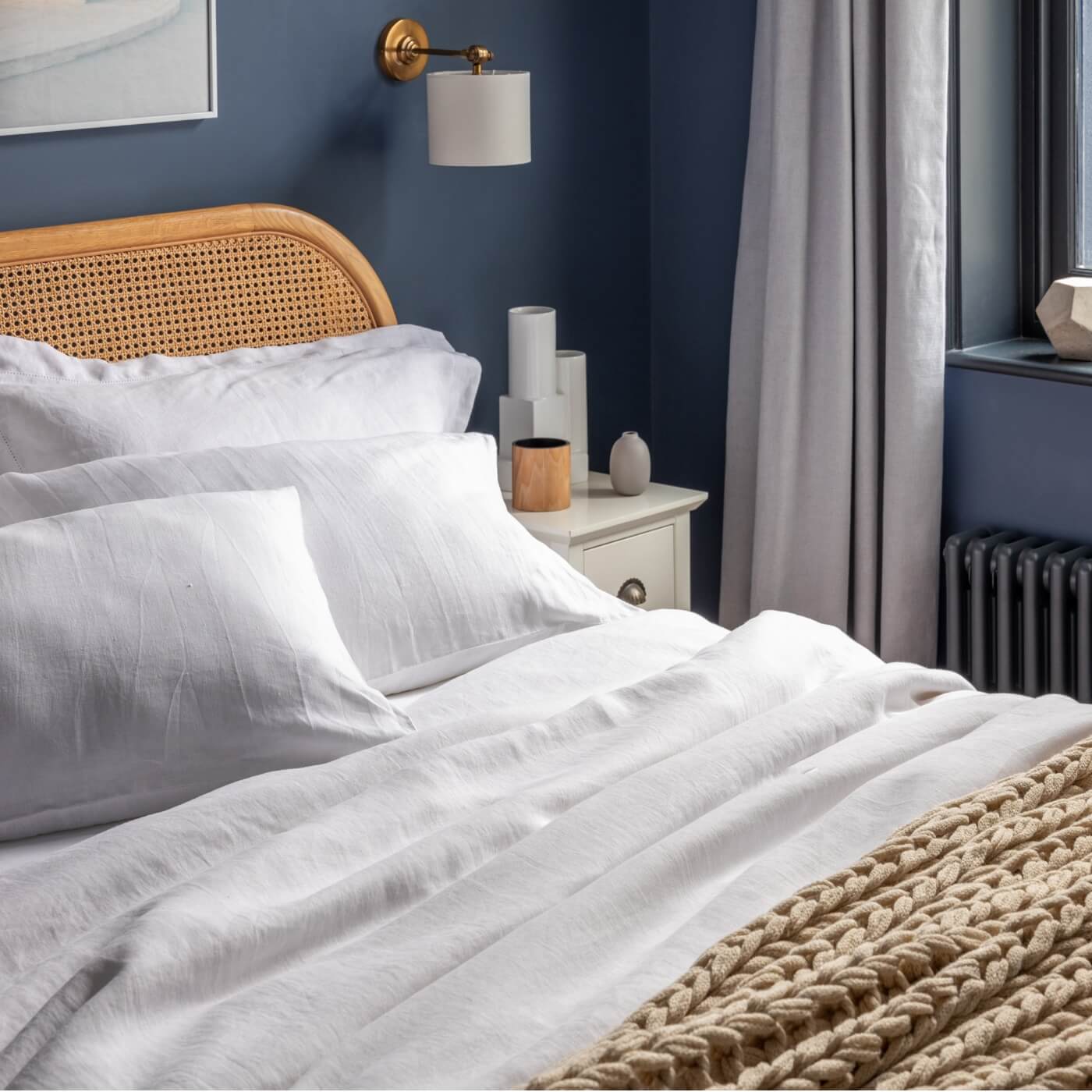 Chalk Pure Hemp Bedding