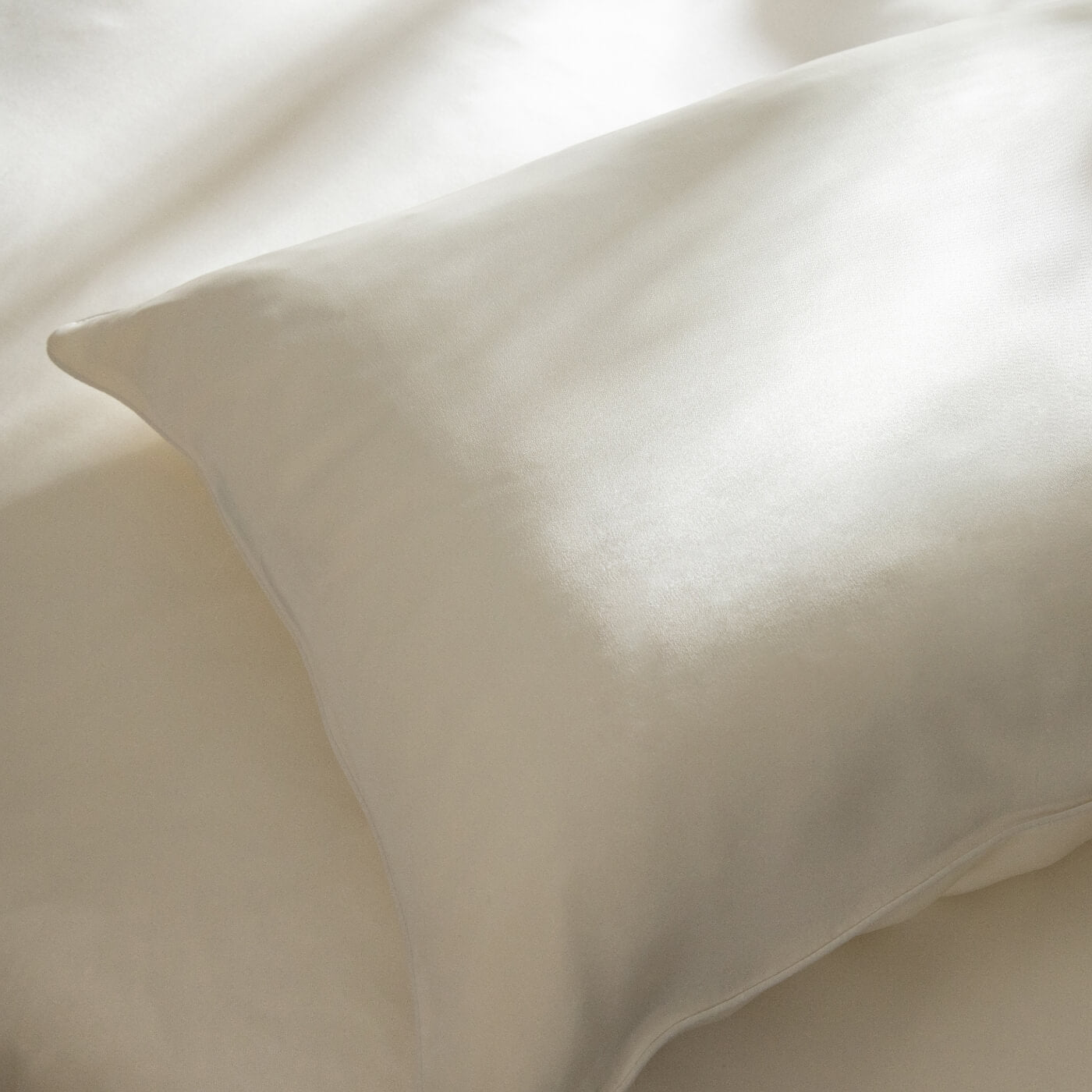 Ivory Mulberry Silk Duvet Cover