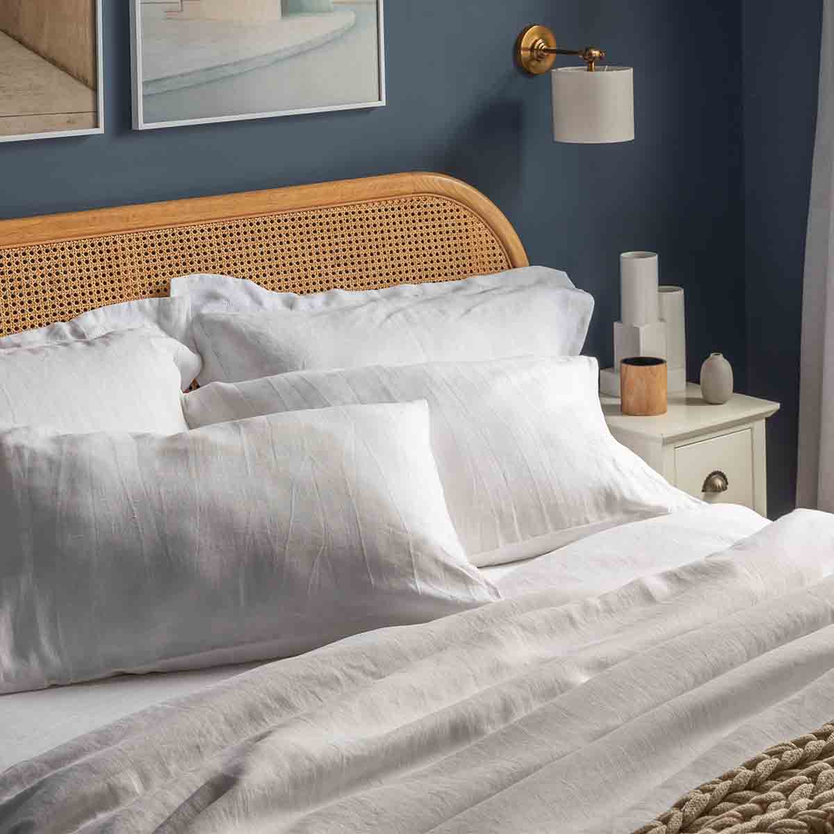 Chalk Pure Hemp Bedding