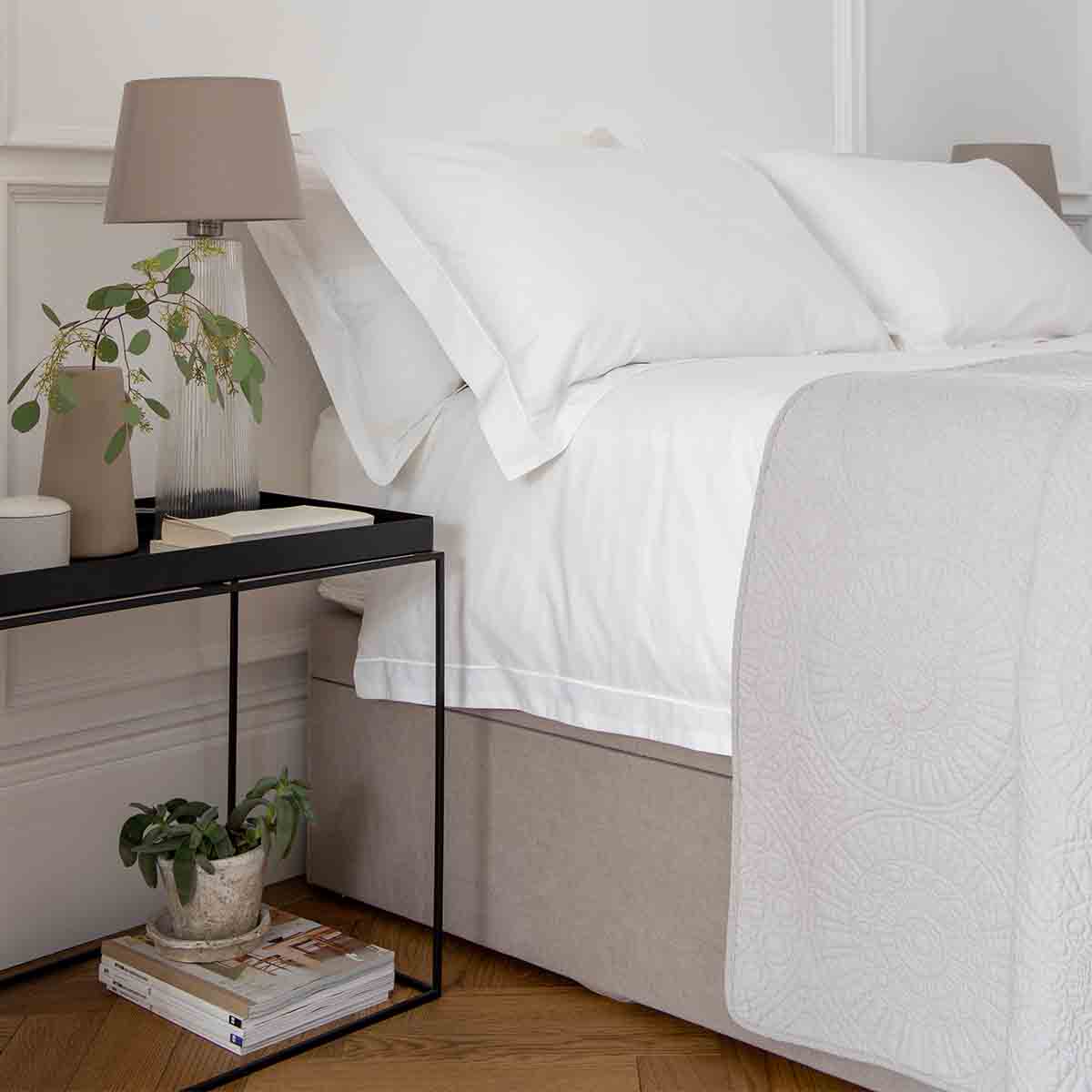 Ivory 200TC Egyptian Cotton Duvet Cover