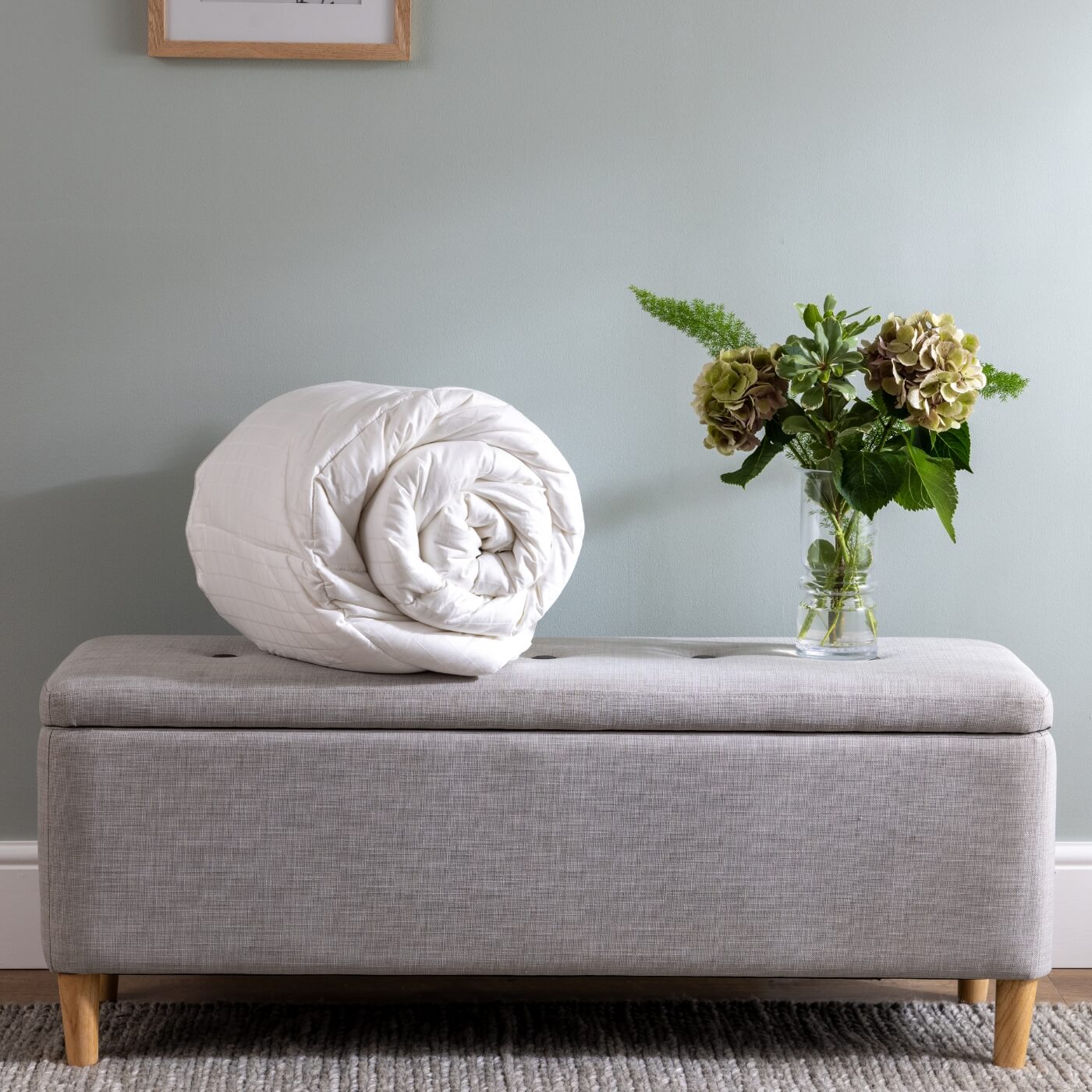 Soft as Down with Silk Duvet - Cufflink System