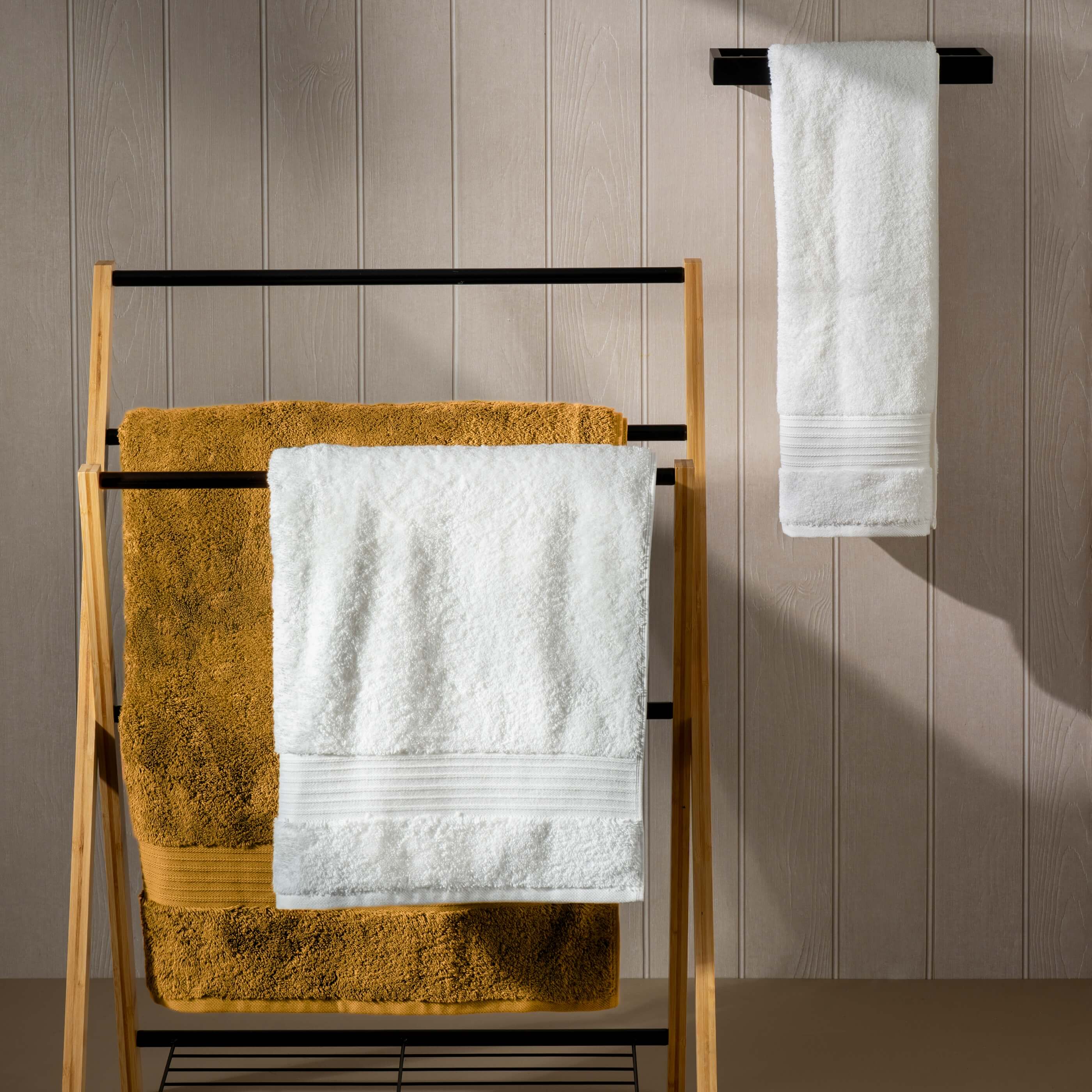 Mustard Yellow Egyptian Cotton Bath Sheet