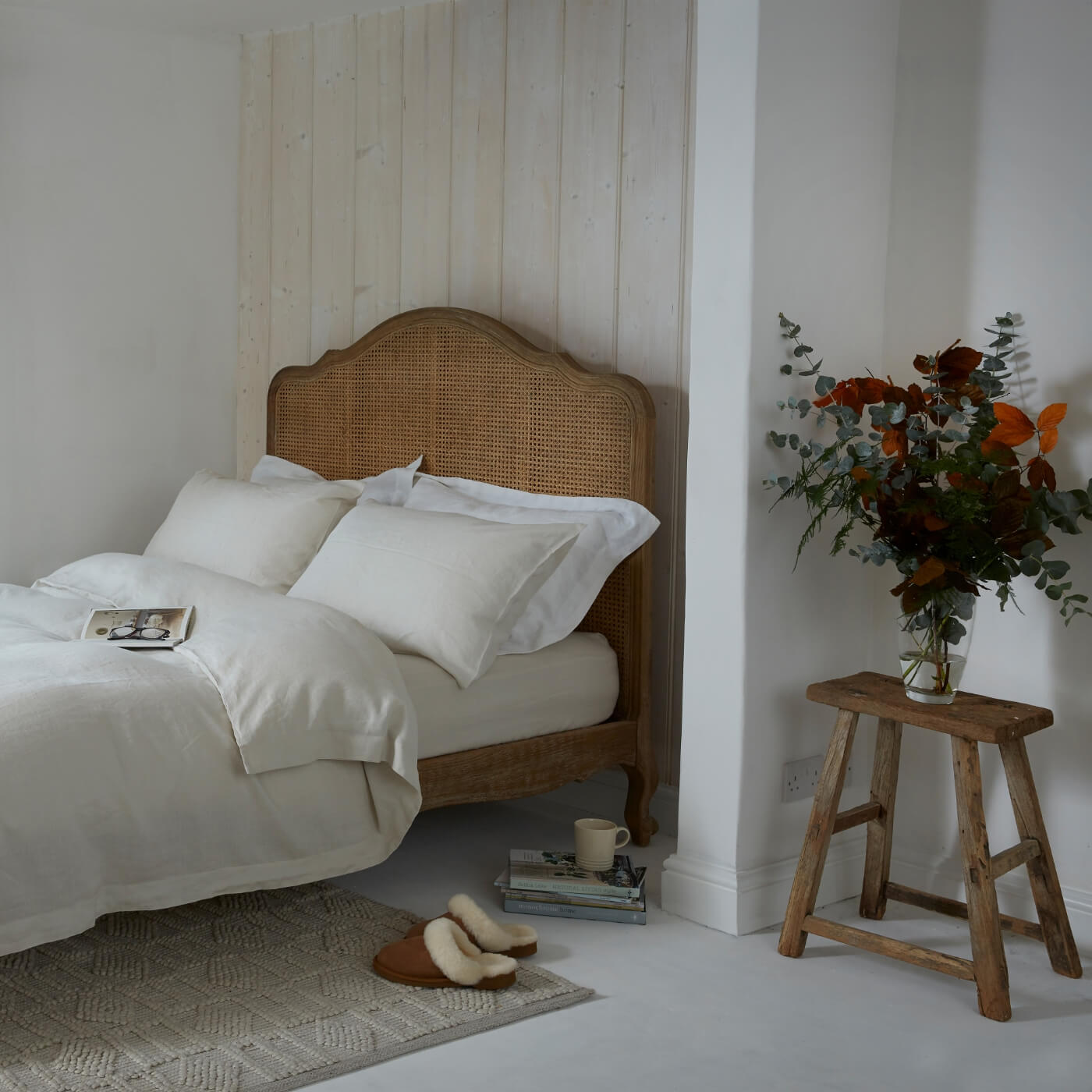 Natural French Linen Flat Sheet