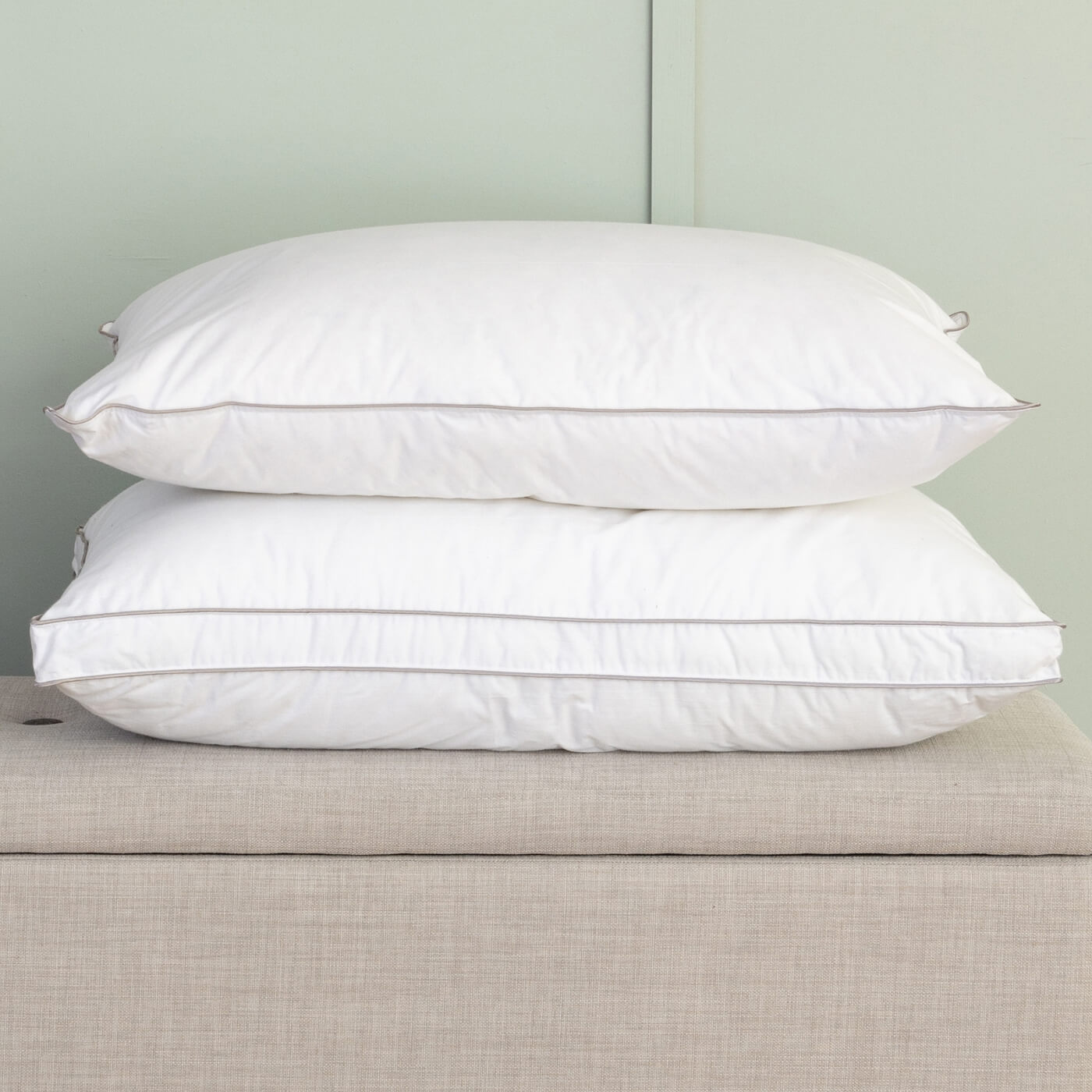 Soft As Down Pillow & Cotton Pillow Protector Pair Bundles