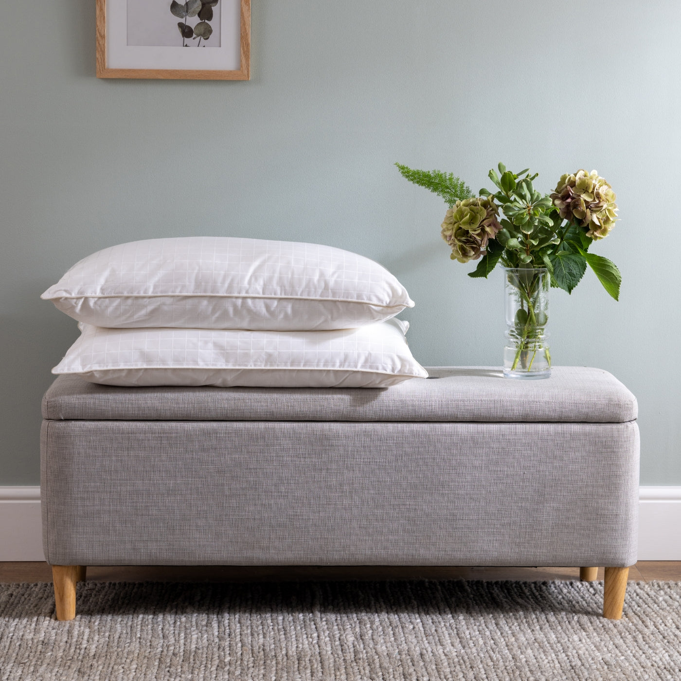 Soft As Down With Silk Pillows