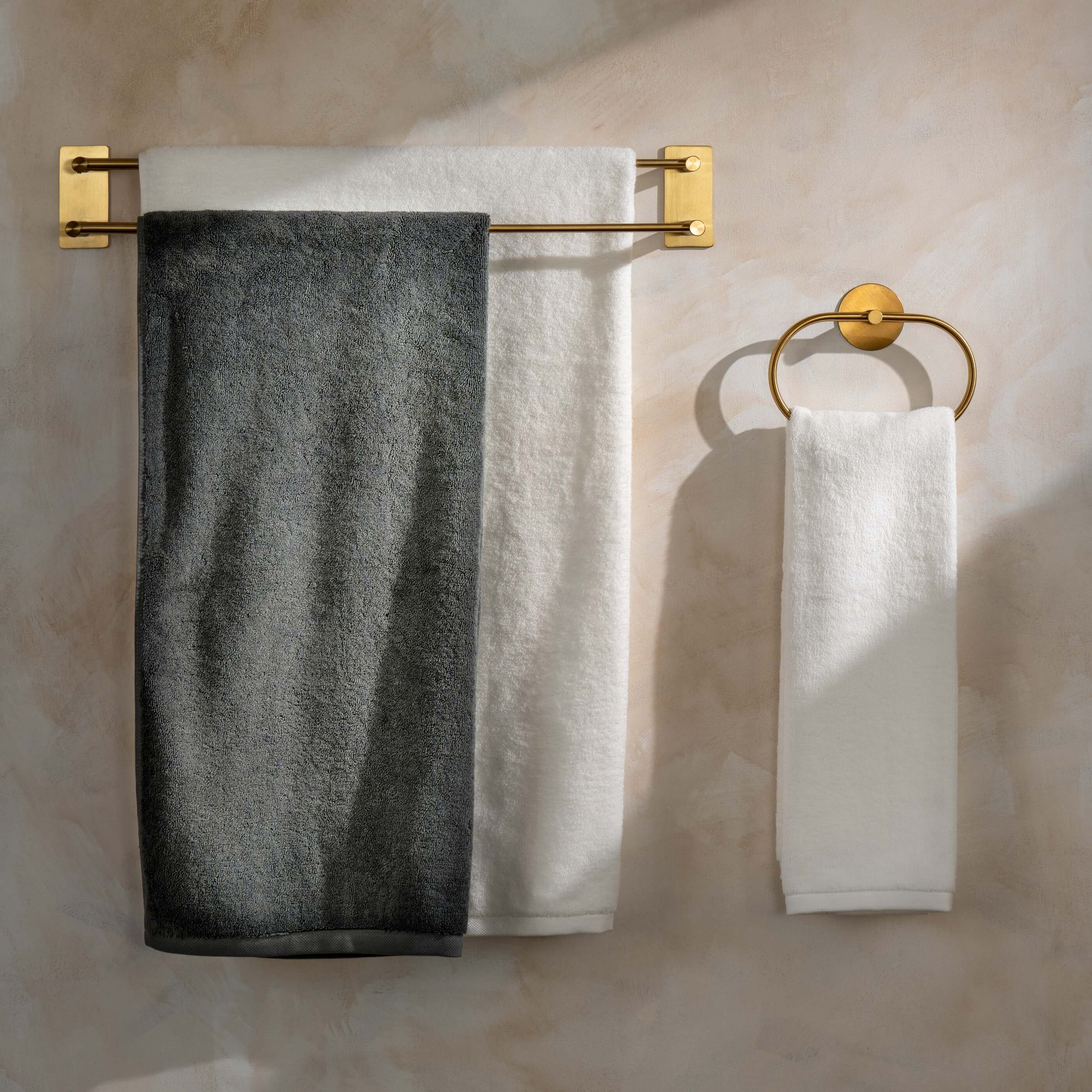 Smoke Supima Cotton Bath Towel