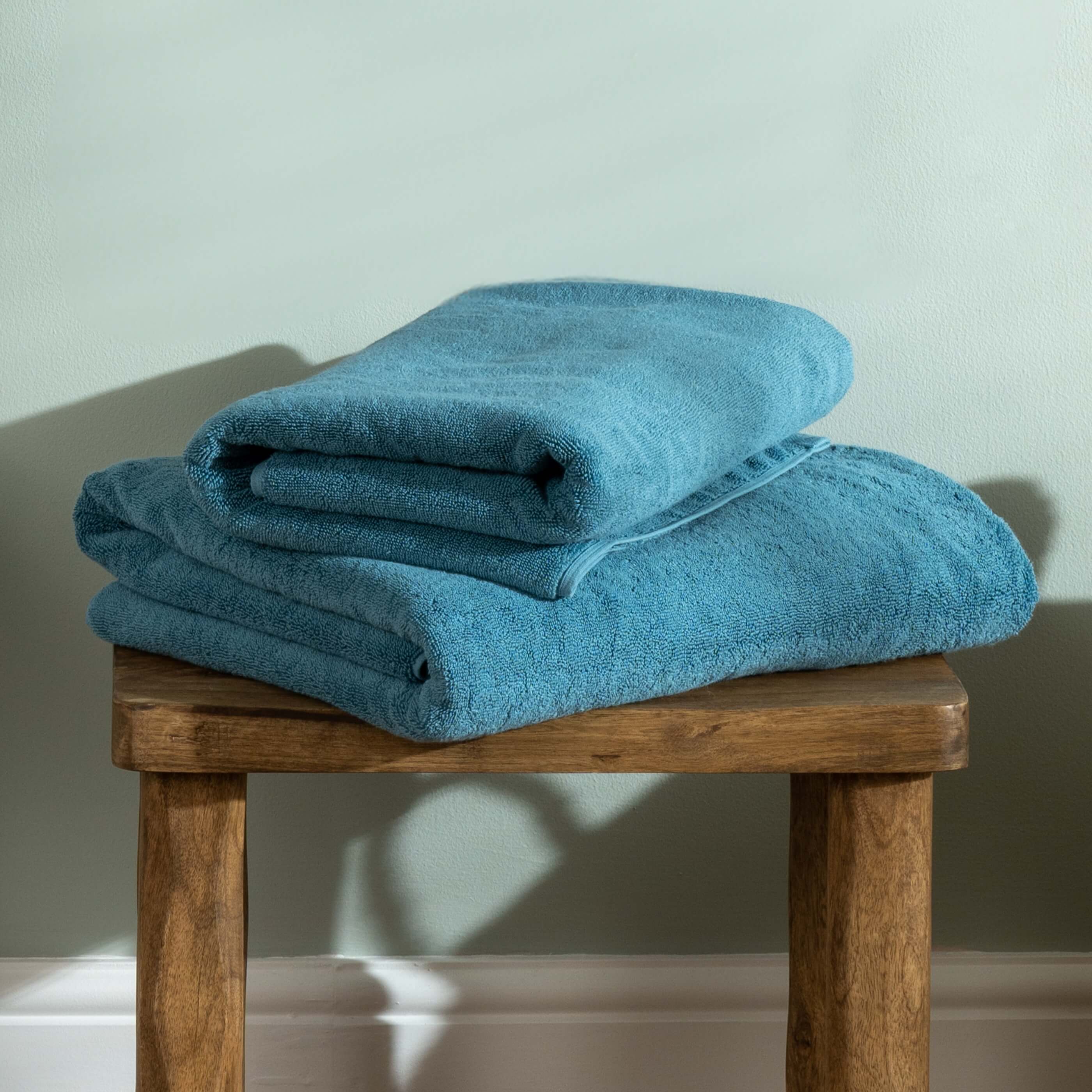 Teal Supima Cotton Bath Towel