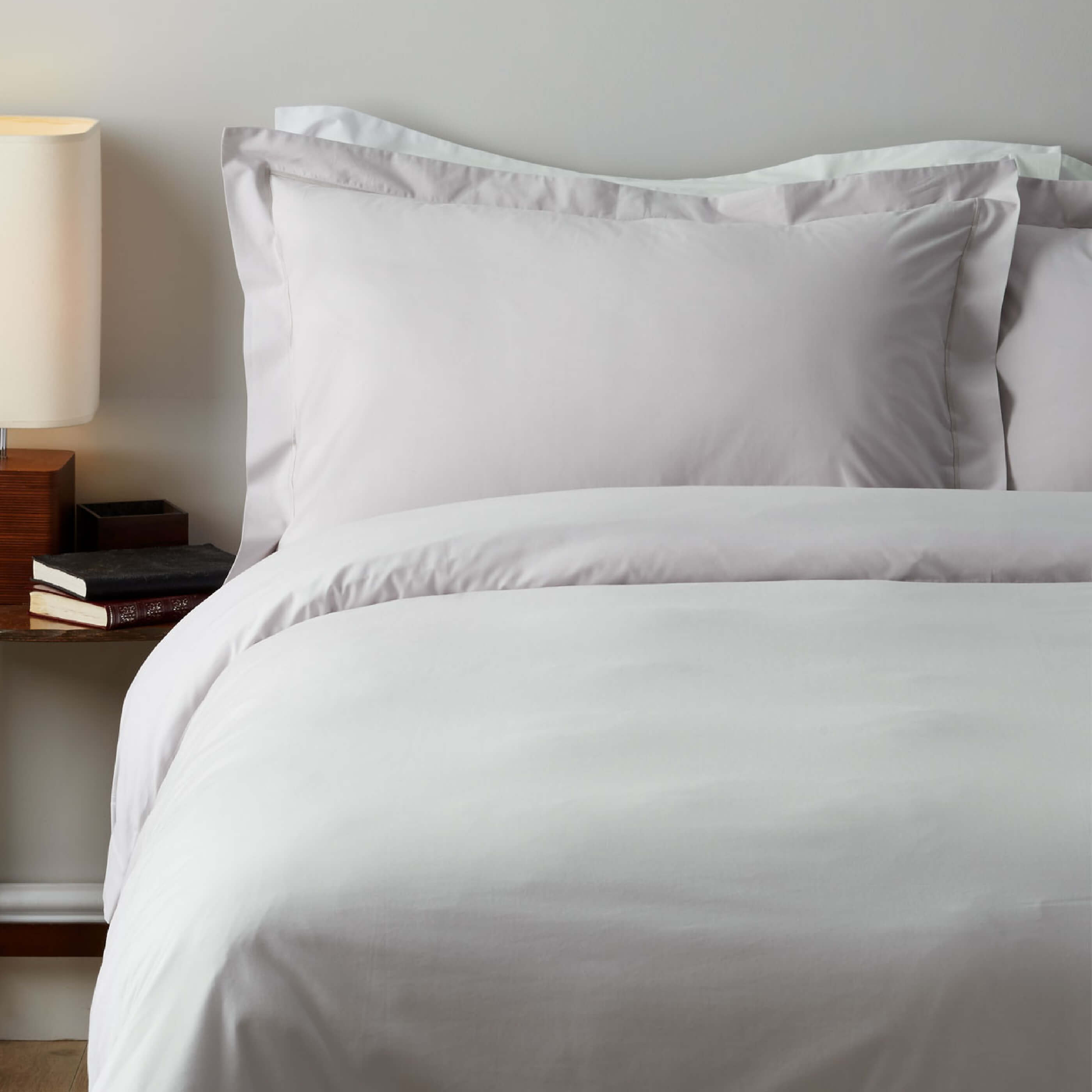 Sliver Grey 200TC Egyptian Cotton Bedding And Sheets