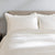 Ivory 600TC Egyptian Cotton Bedding And Sheets Bed Set - Duvet Cover + Pillowcase