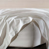 White 600 Thread Count Egyptian Cotton Bedding And Sheets - linen, bedroom detail | Soak and Sleep