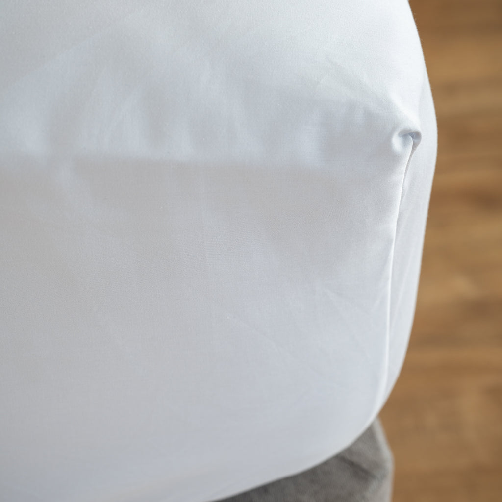 Light Grey 600 Thread Count Egyptian Cotton 30cm Standard Fitted Sheets