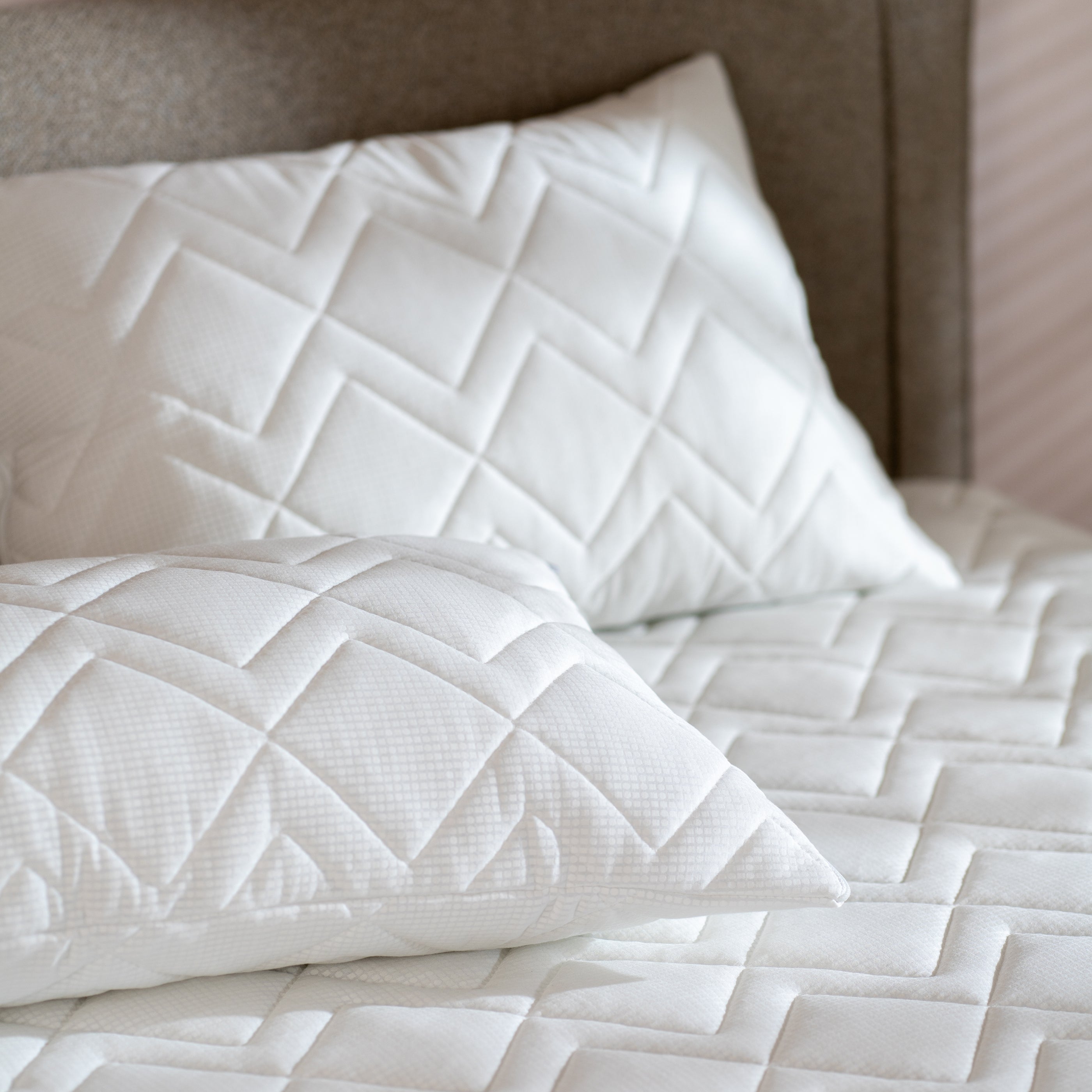 Temperature Regulating Standard Pillow Protector Pair