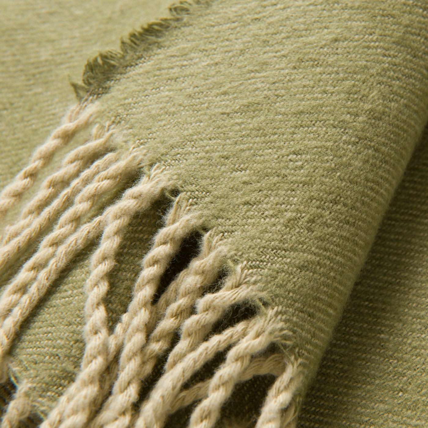 Olive Super Soft Throw