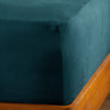 Atlantic Blue French Linen 40cm Deep Fitted Sheets