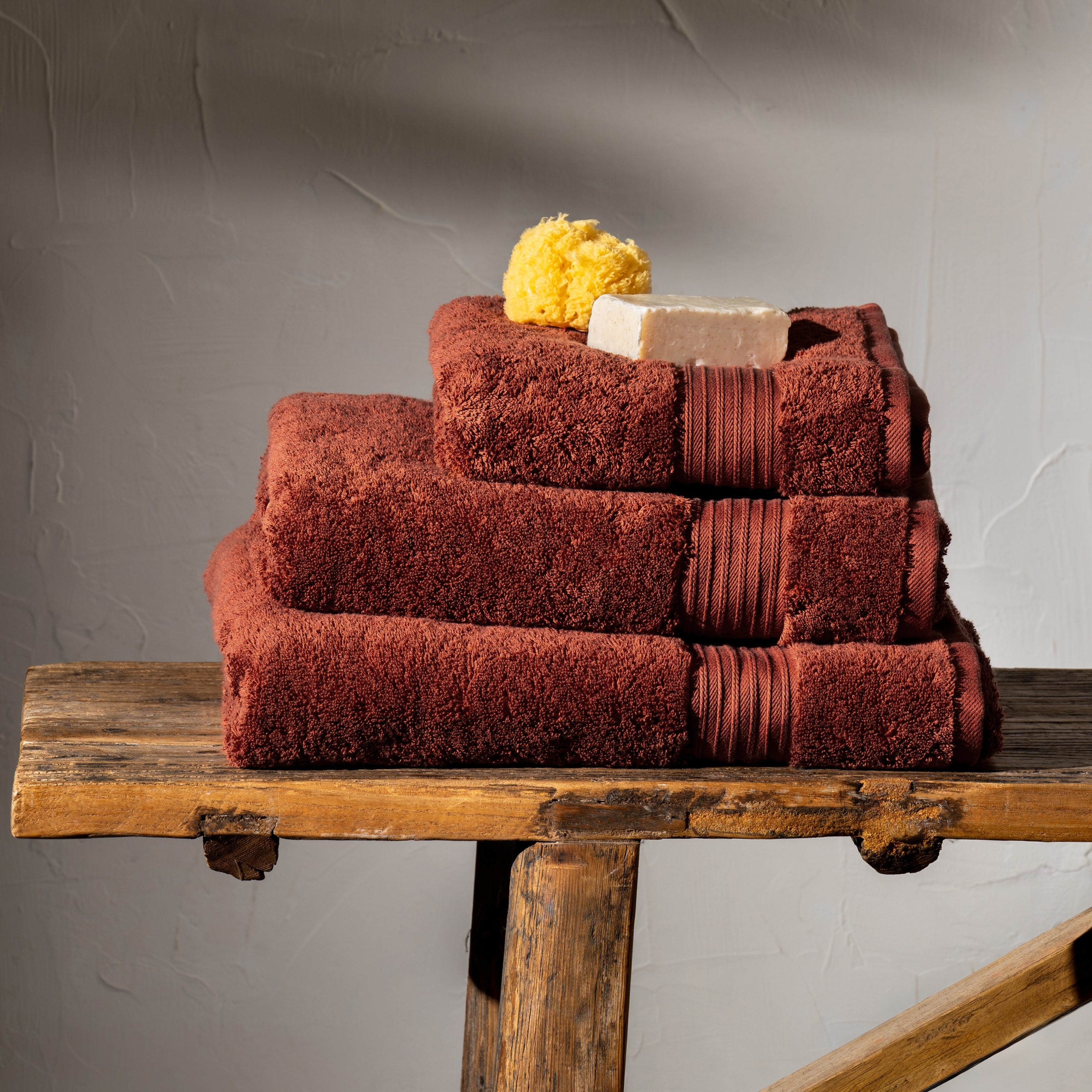 Burnt Orange	Egyptian Cotton Towels