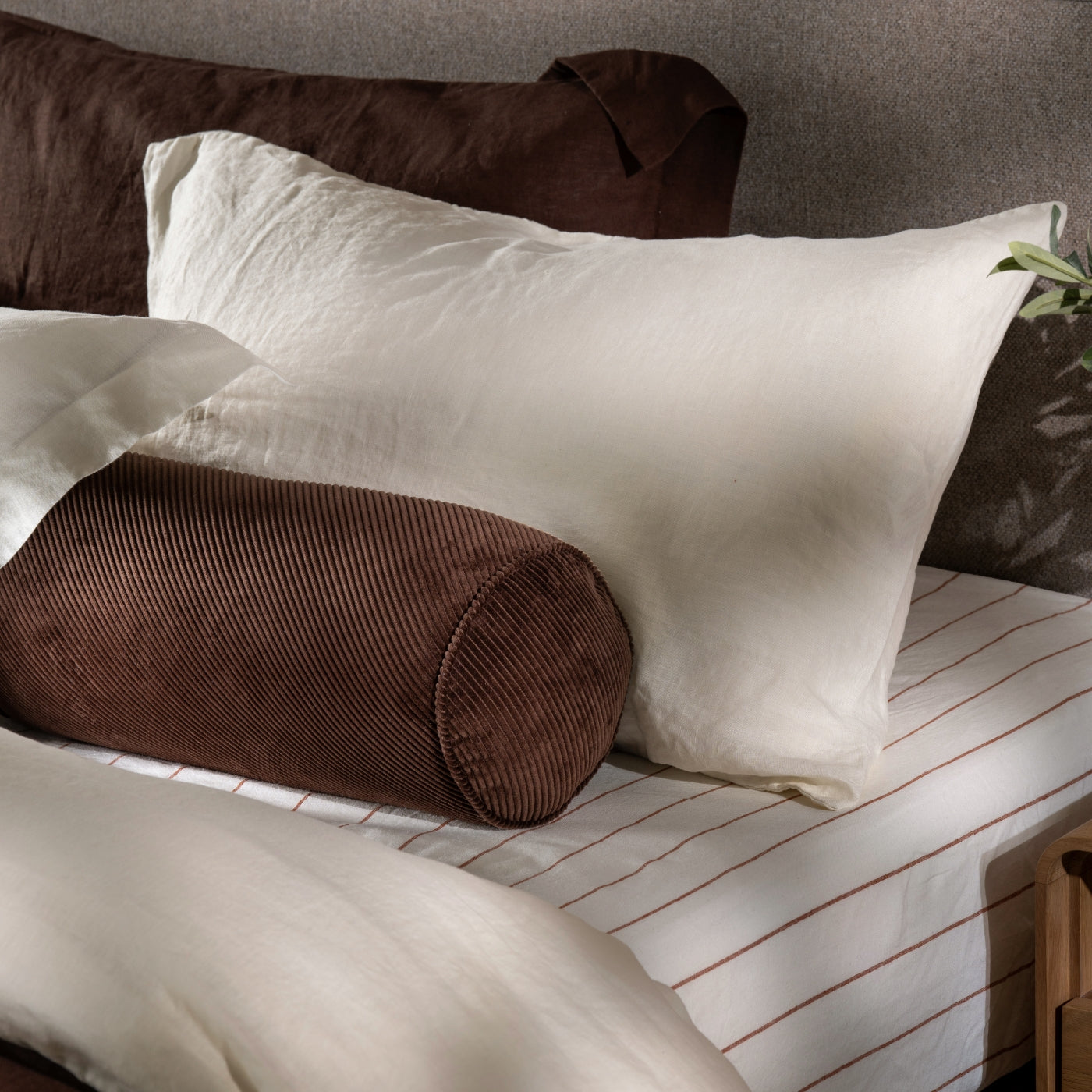 Chalky White French Linen Duvet Cover