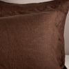 Chocolate French Linen Pillowcases