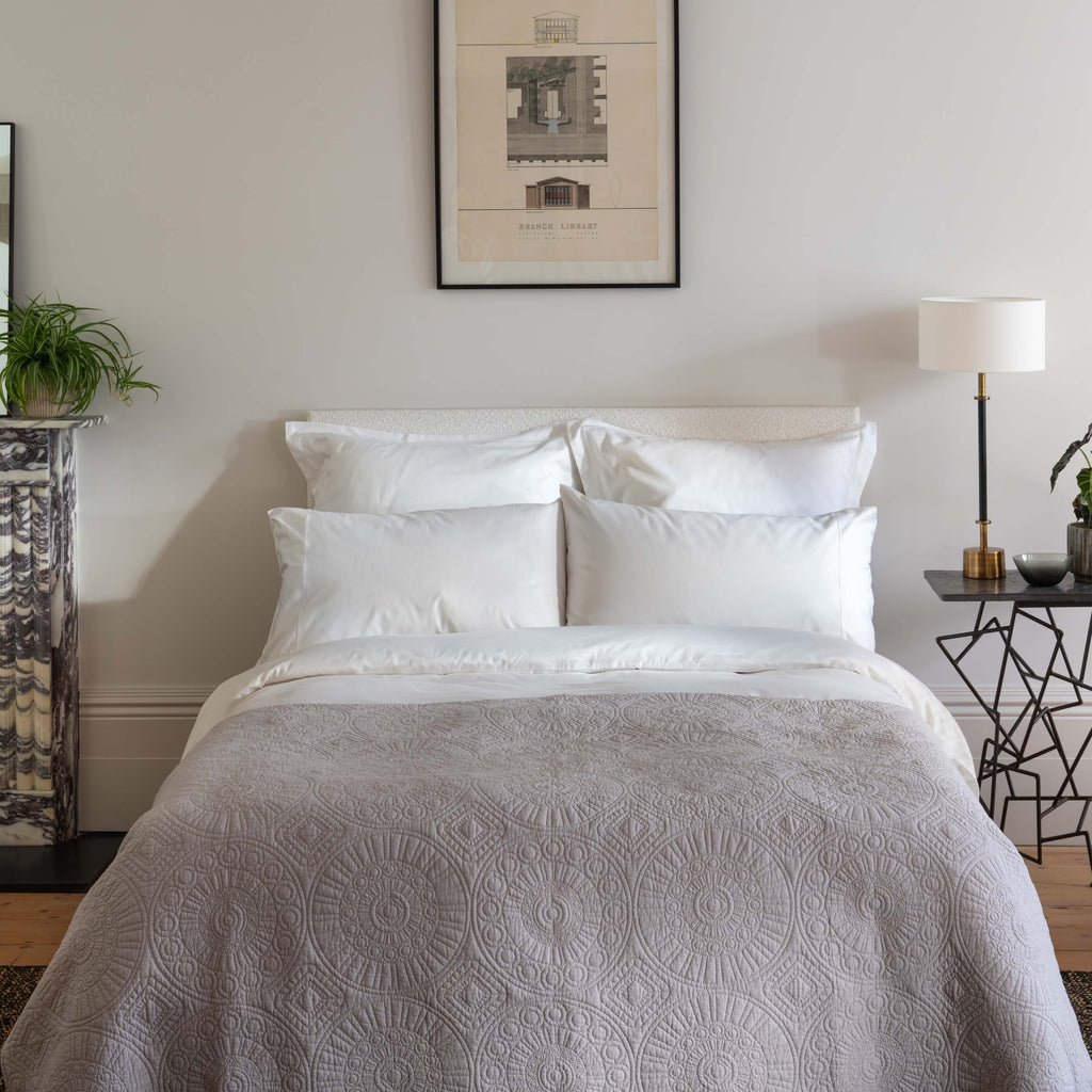 Light Quilted Cotton Bedspread