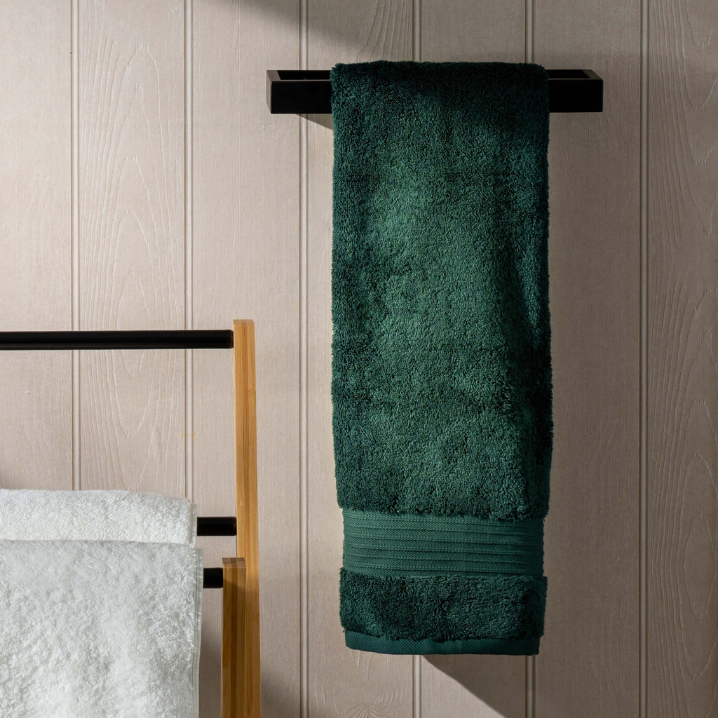 Dark Emerald Egyptian Cotton Hand Towel