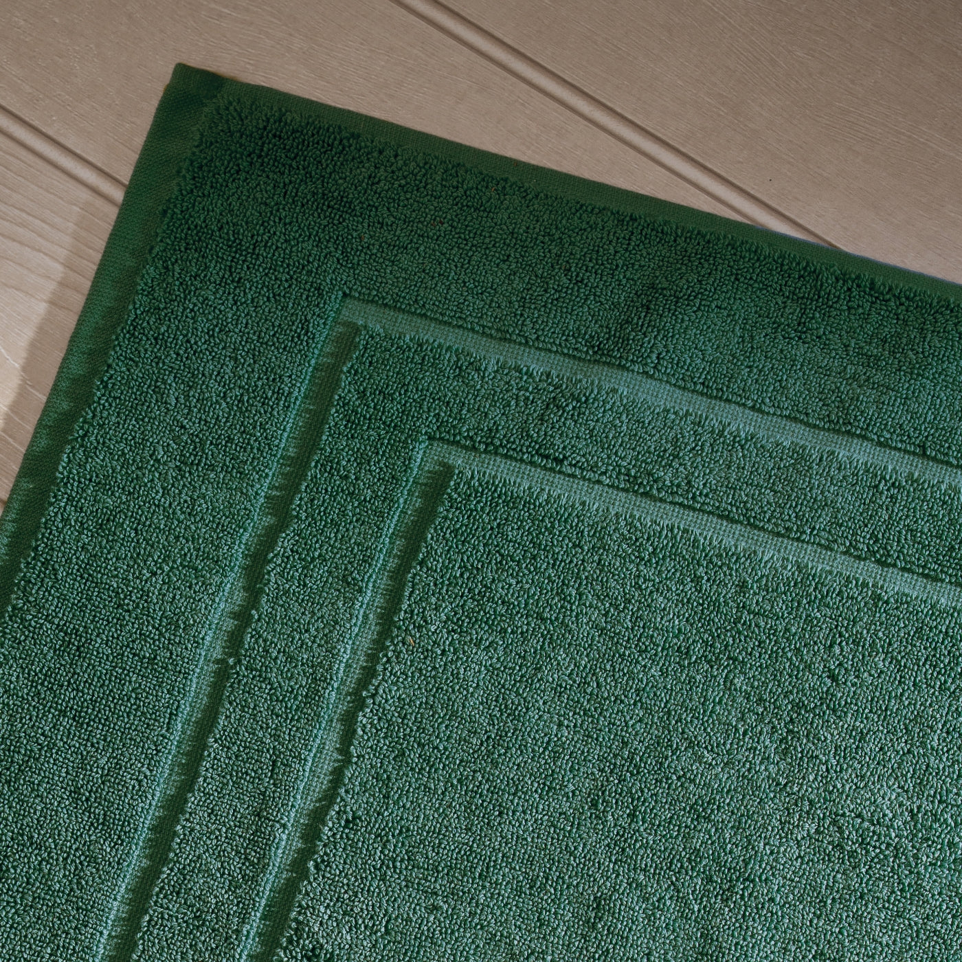 Dark Emerald Egyptian Cotton Bath Mat