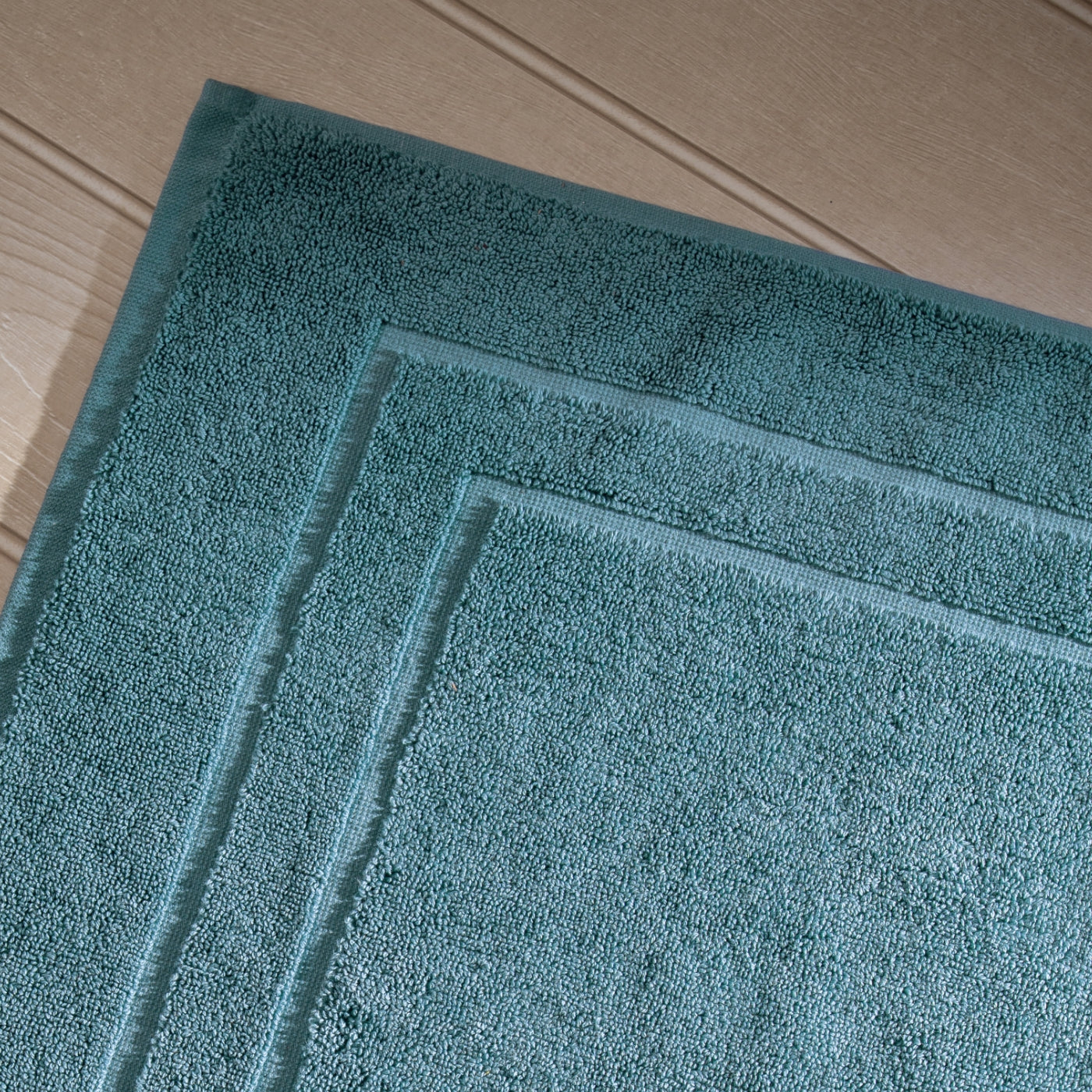Teal Egyptian Cotton Bath Mat