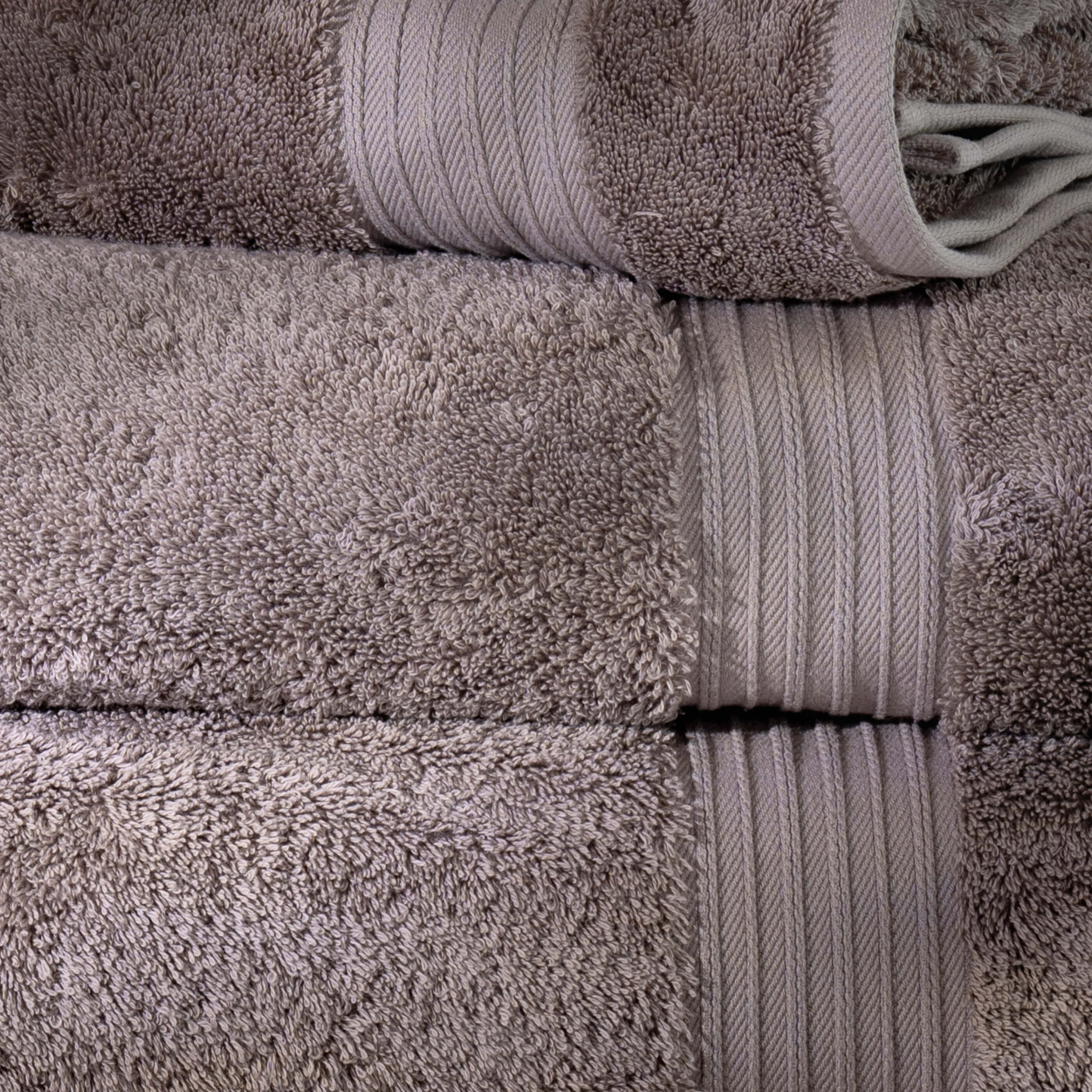 Mid Grey Egyptian Cotton Bath Towels