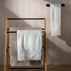 Taupe Egyptian Cotton Towels bedroom detail 3 | Soak and Sleep