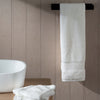 White Egyptian Cotton Towels close-up detail 2 | Soak and Sleep