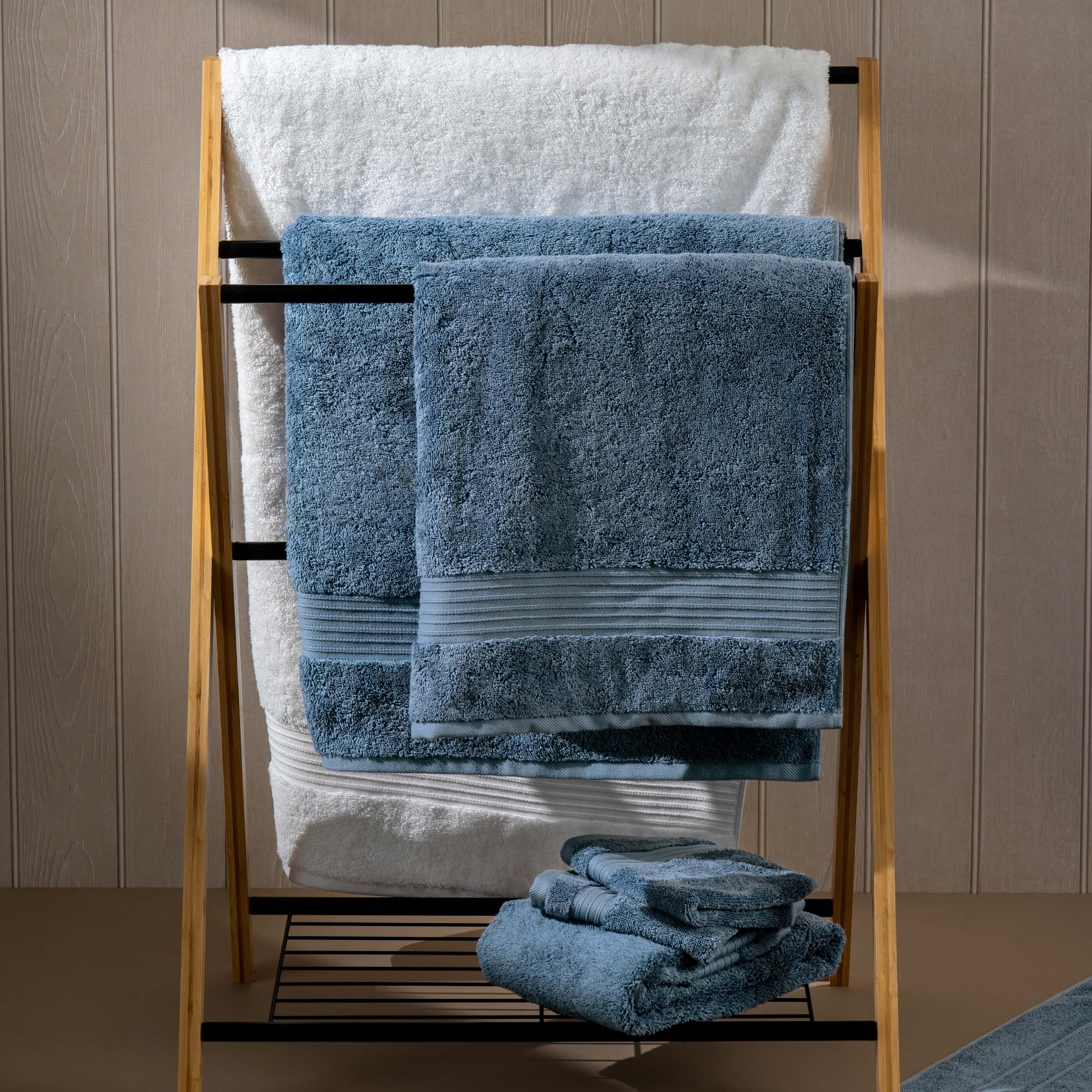 White Egyptian Cotton Towels