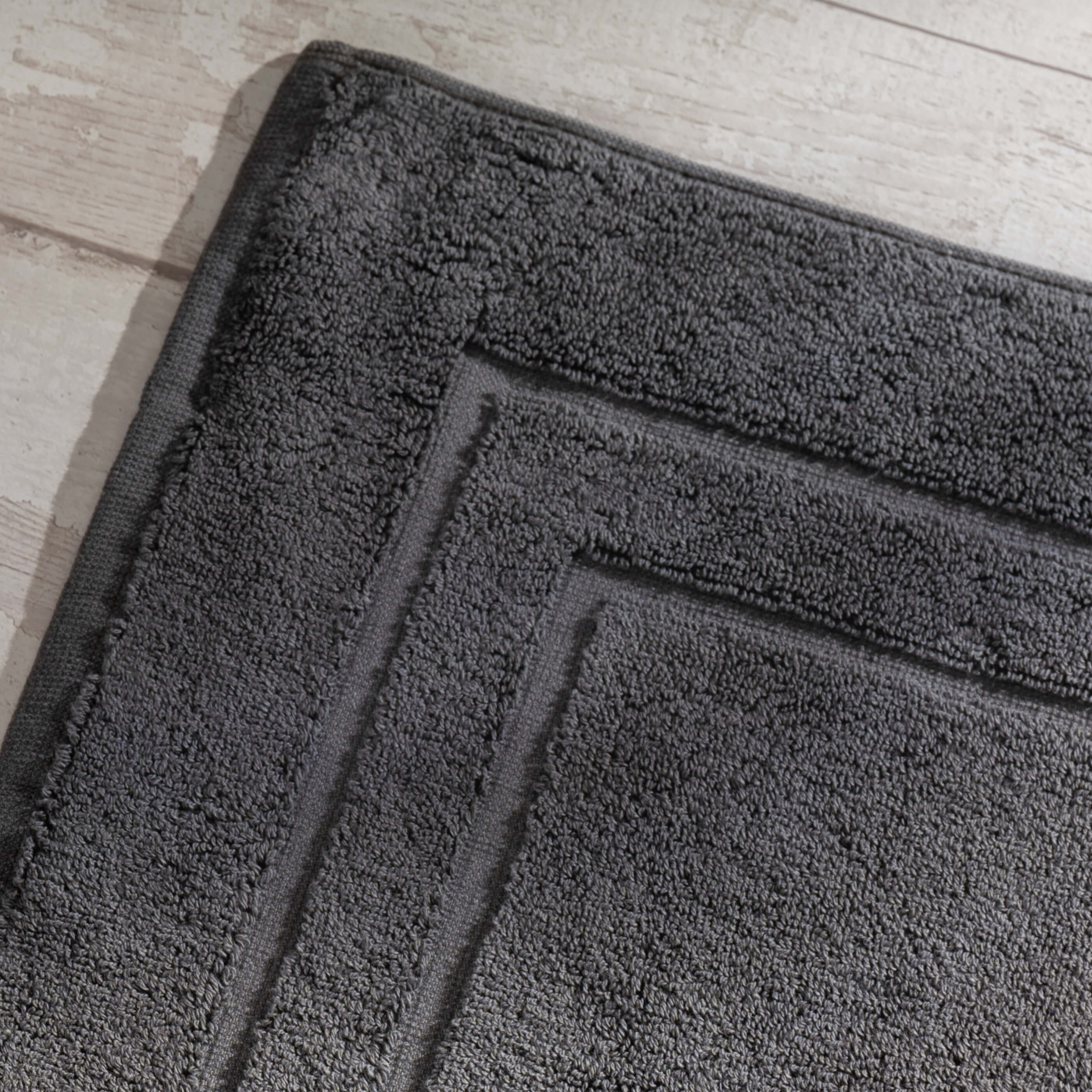 Smoke Egyptian Cotton Bath Mat