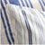 Navy/ White Fine Stripe Linen & Cotton Blend Pillowcases