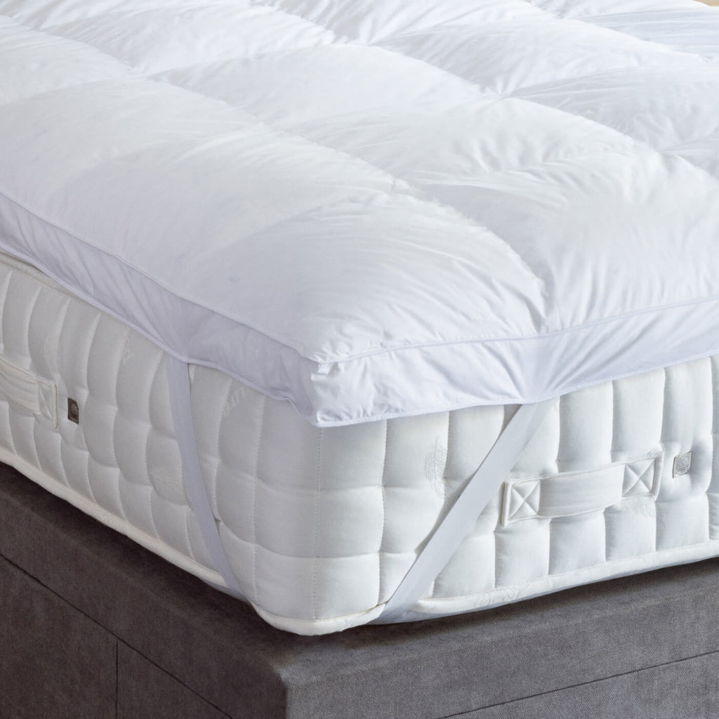 Goose Down Dual Chamber Mattress Topper