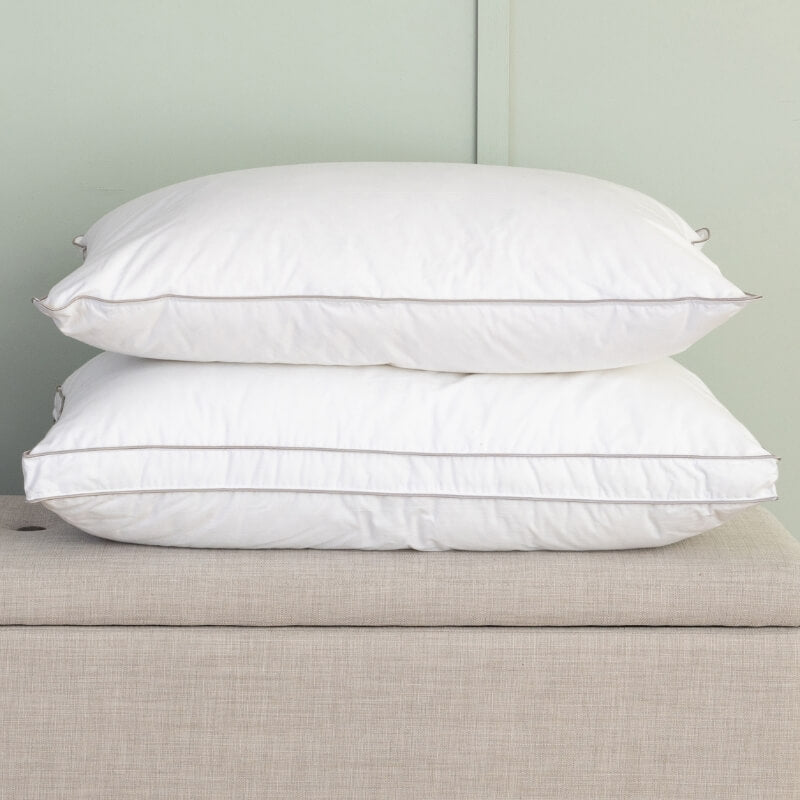 Soft As Down Pillow & Cotton Pillow Protector Pair Bundles