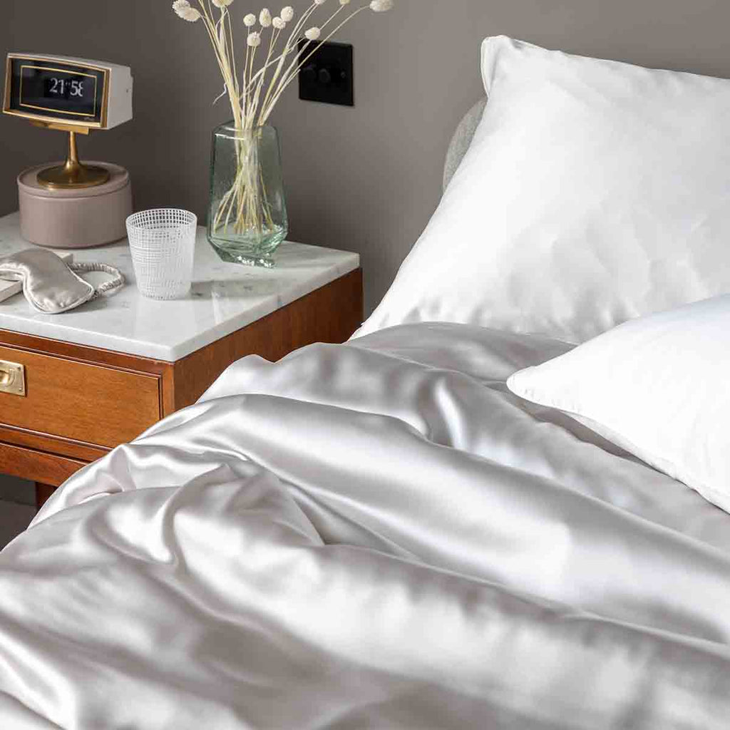 Antique Mulberry Silk Duvet Cover