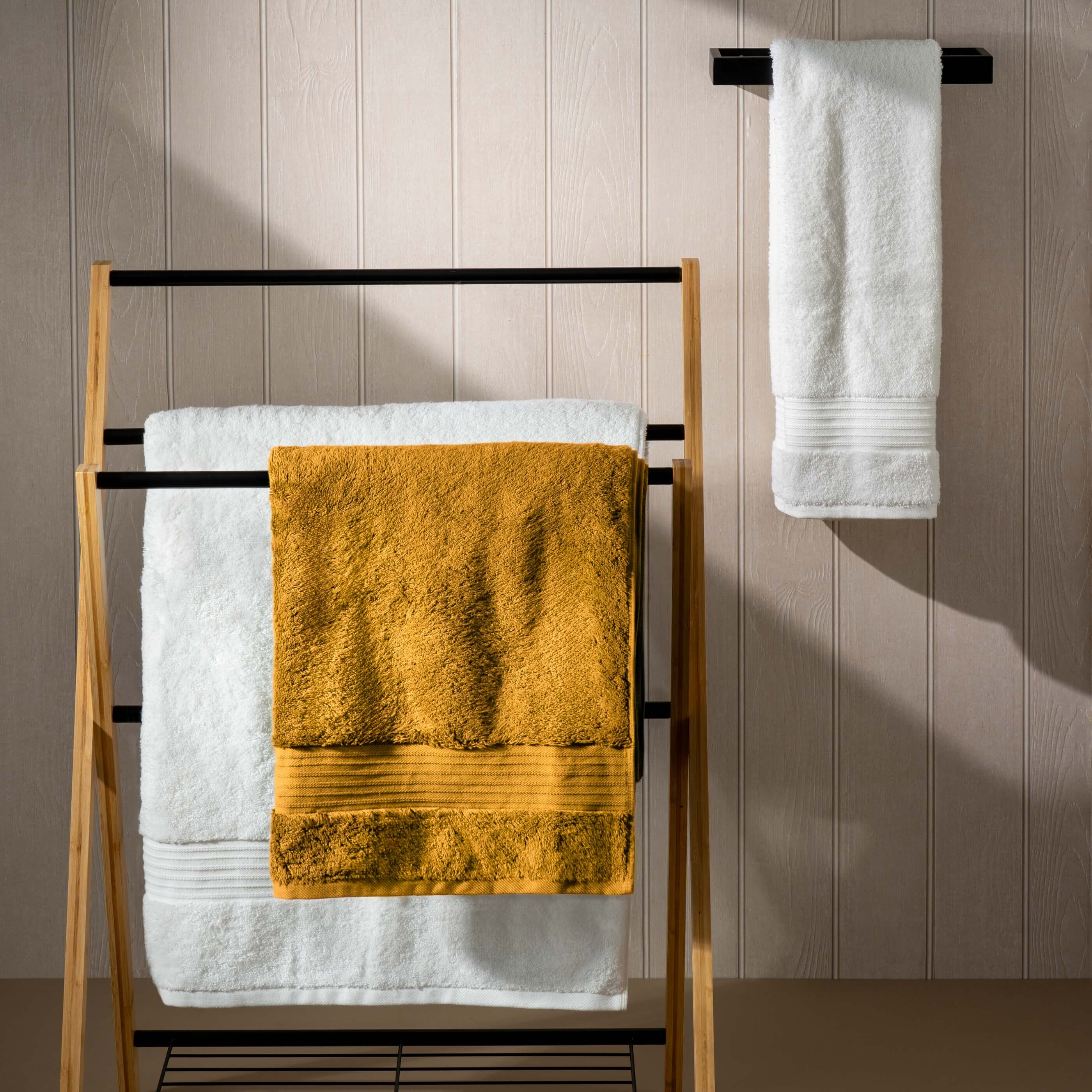 Mustard Yellow Egyptian Cotton Towels
