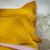 Mustard Yellow French Linen Pillowcase