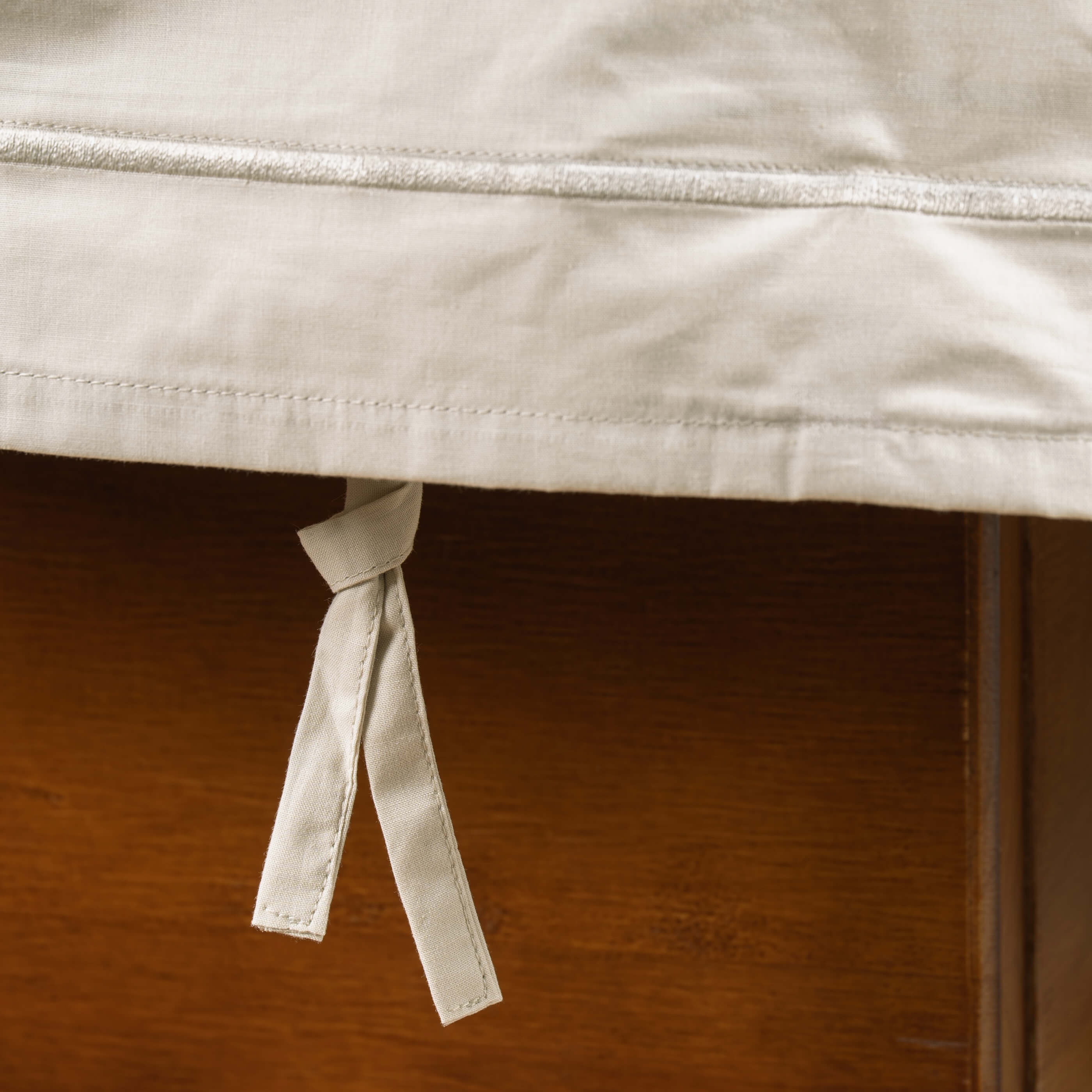 Natural 200 Thread Count Egyptian Cotton Fitted Sheet (Standard)