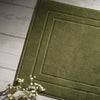Olive Green Egyptian Cotton Bath Mat