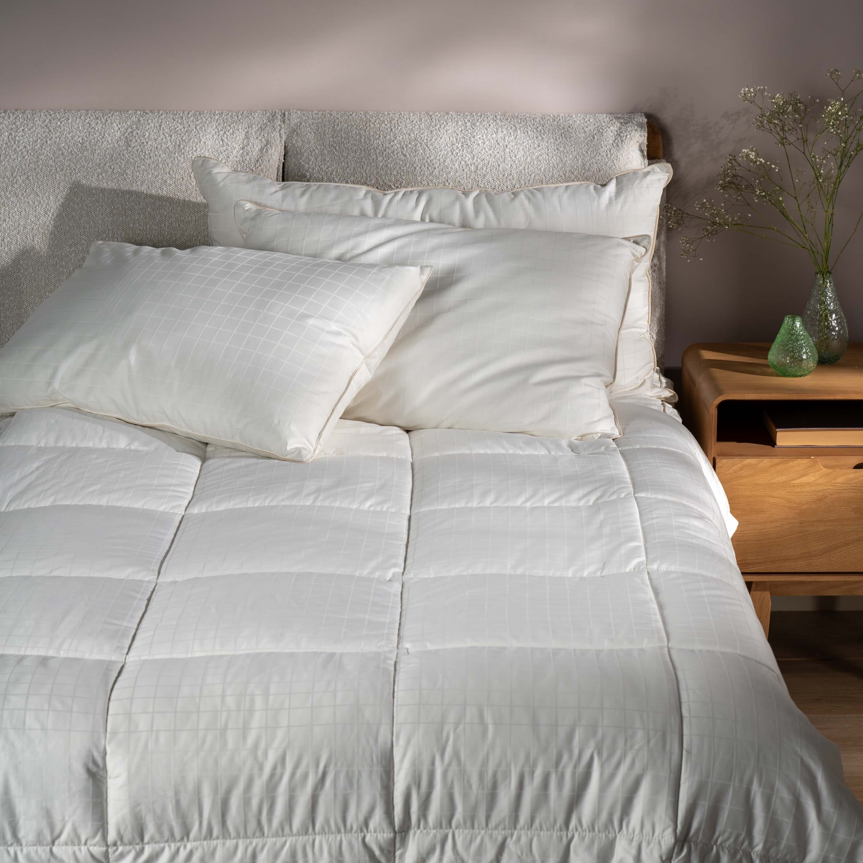 Soft as Down with Silk Duvet - Cufflink System