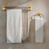 Stone Supima Cotton Towels detail view 4 | Soak and Sleep